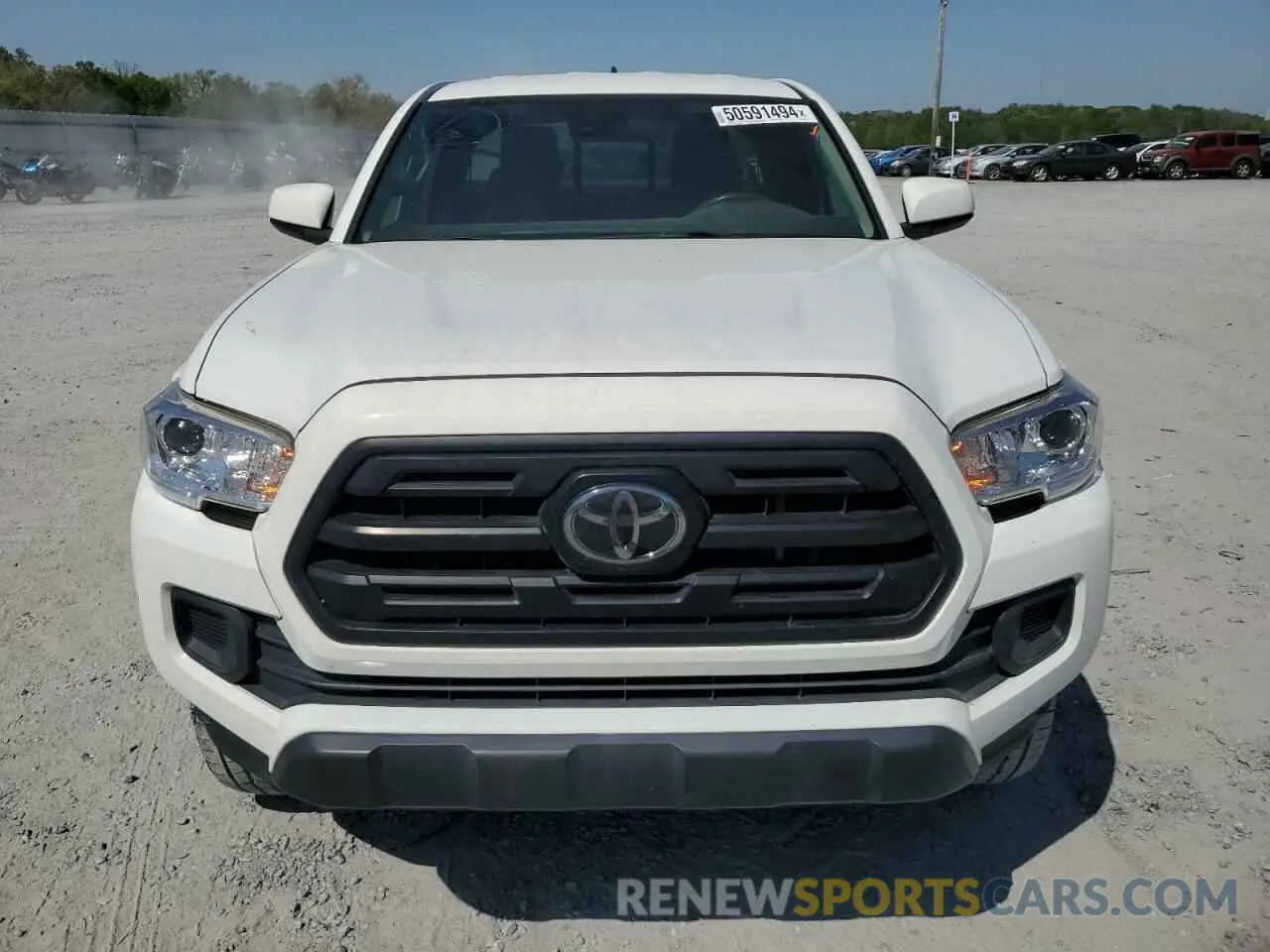 5 Photograph of a damaged car 5TFRX5GN1KX164787 TOYOTA TACOMA 2019