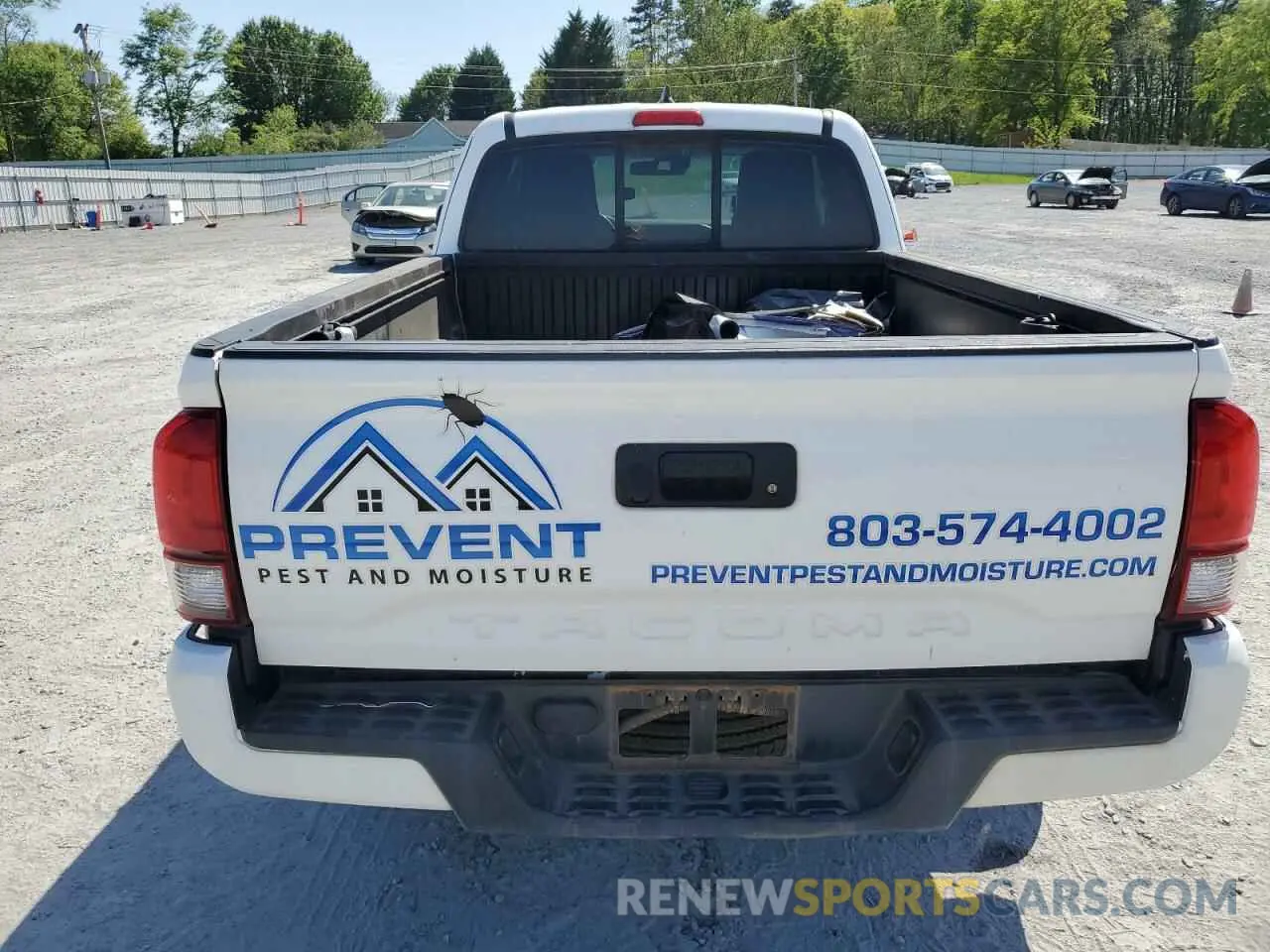 6 Photograph of a damaged car 5TFRX5GN1KX164787 TOYOTA TACOMA 2019