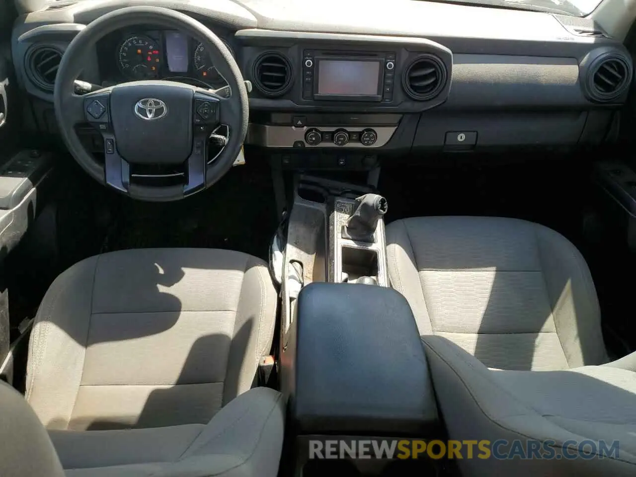 8 Photograph of a damaged car 5TFRX5GN1KX164787 TOYOTA TACOMA 2019