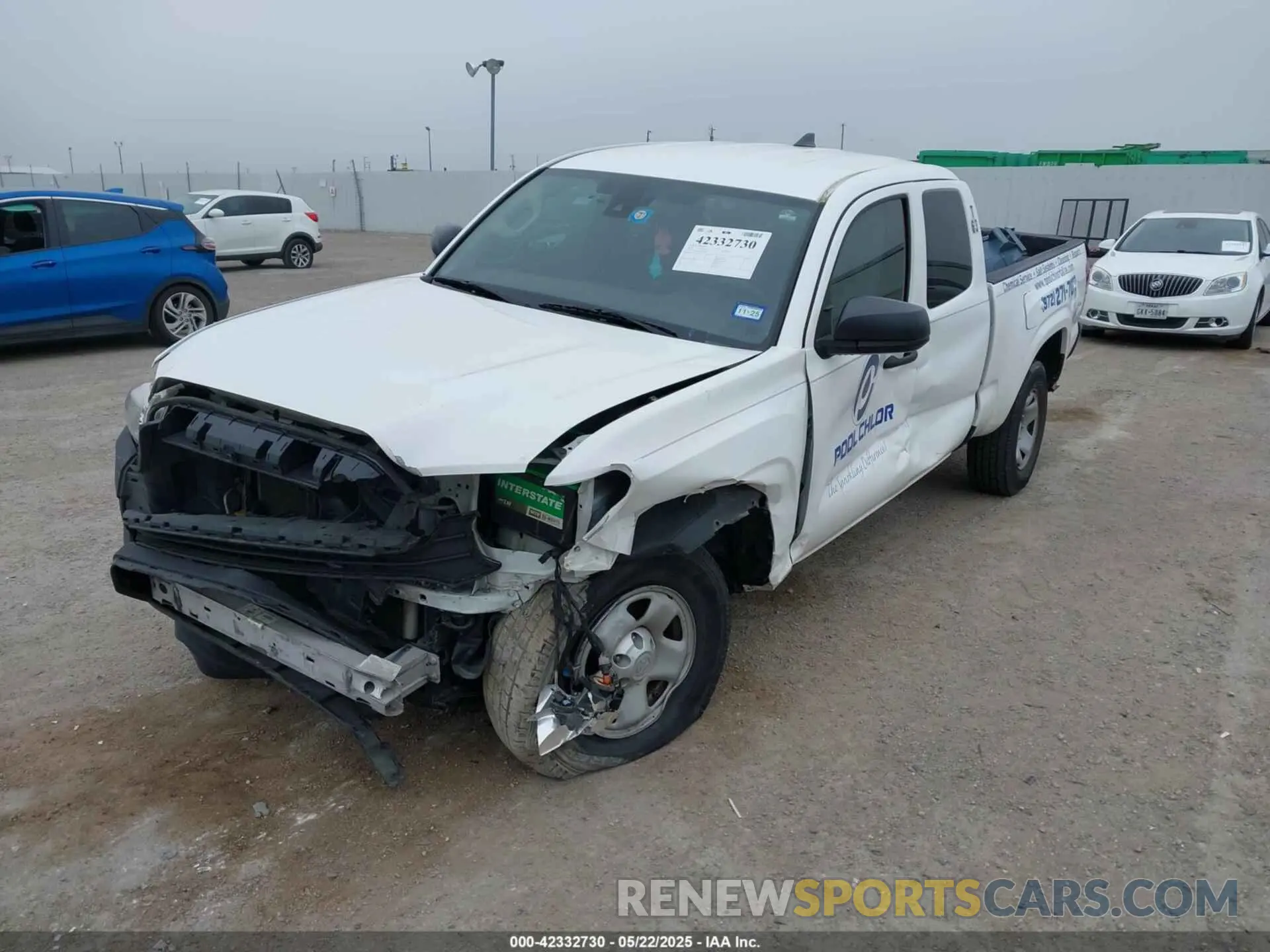 2 Photograph of a damaged car 5TFRX5GN2KX137484 TOYOTA TACOMA 2019