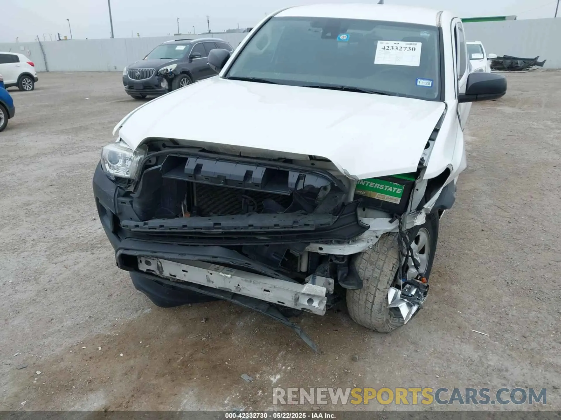 6 Photograph of a damaged car 5TFRX5GN2KX137484 TOYOTA TACOMA 2019