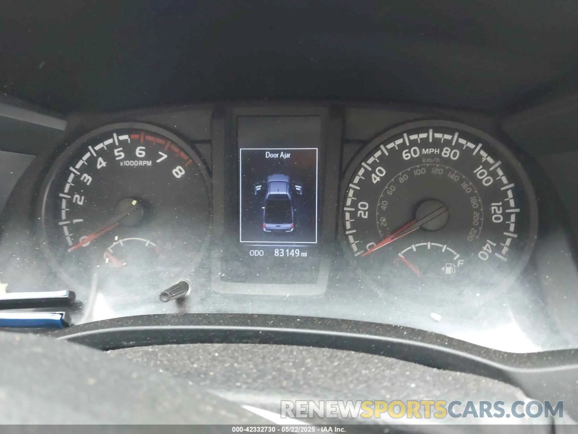 7 Photograph of a damaged car 5TFRX5GN2KX137484 TOYOTA TACOMA 2019