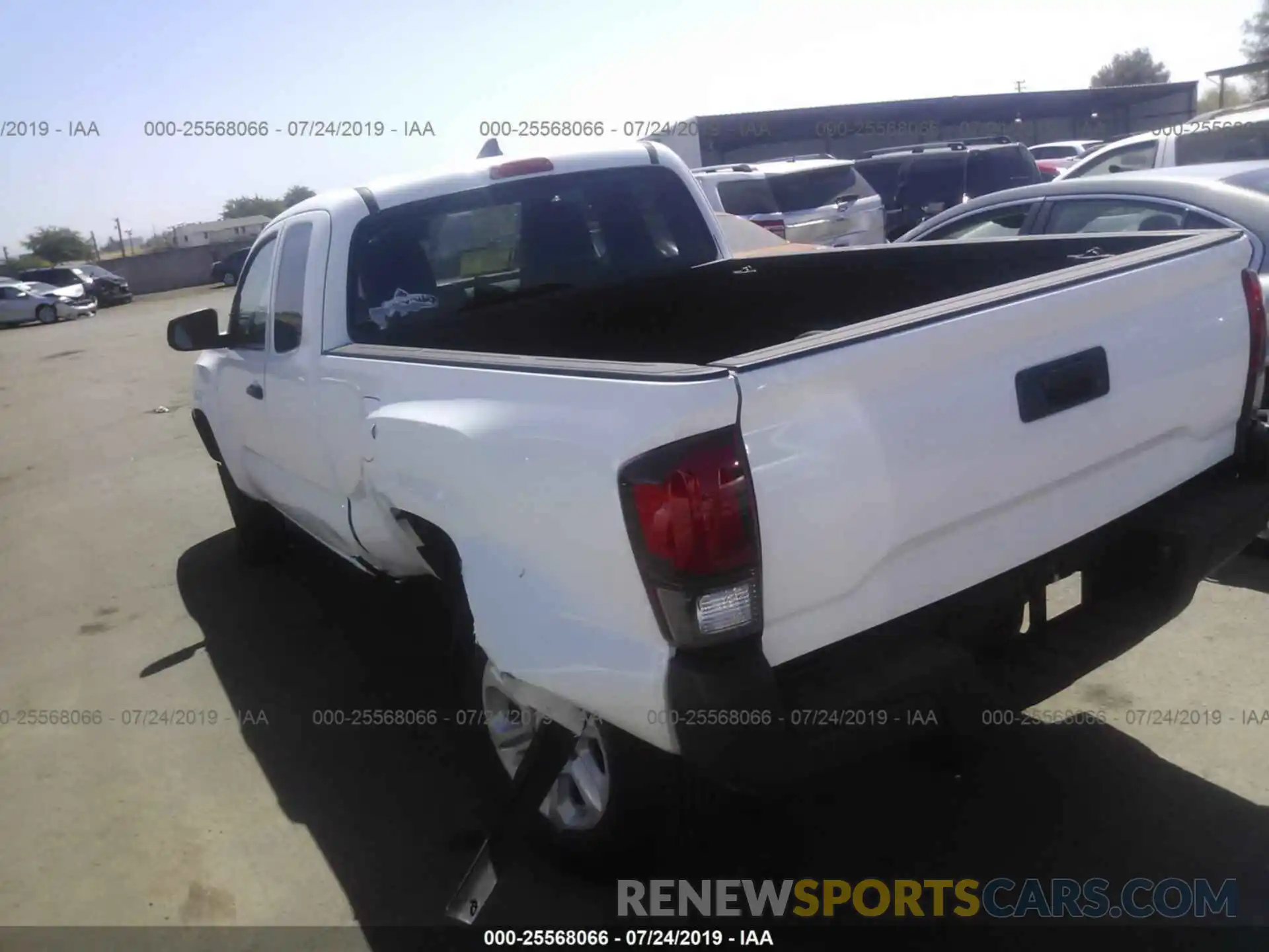 3 Photograph of a damaged car 5TFRX5GN2KX144208 TOYOTA TACOMA 2019