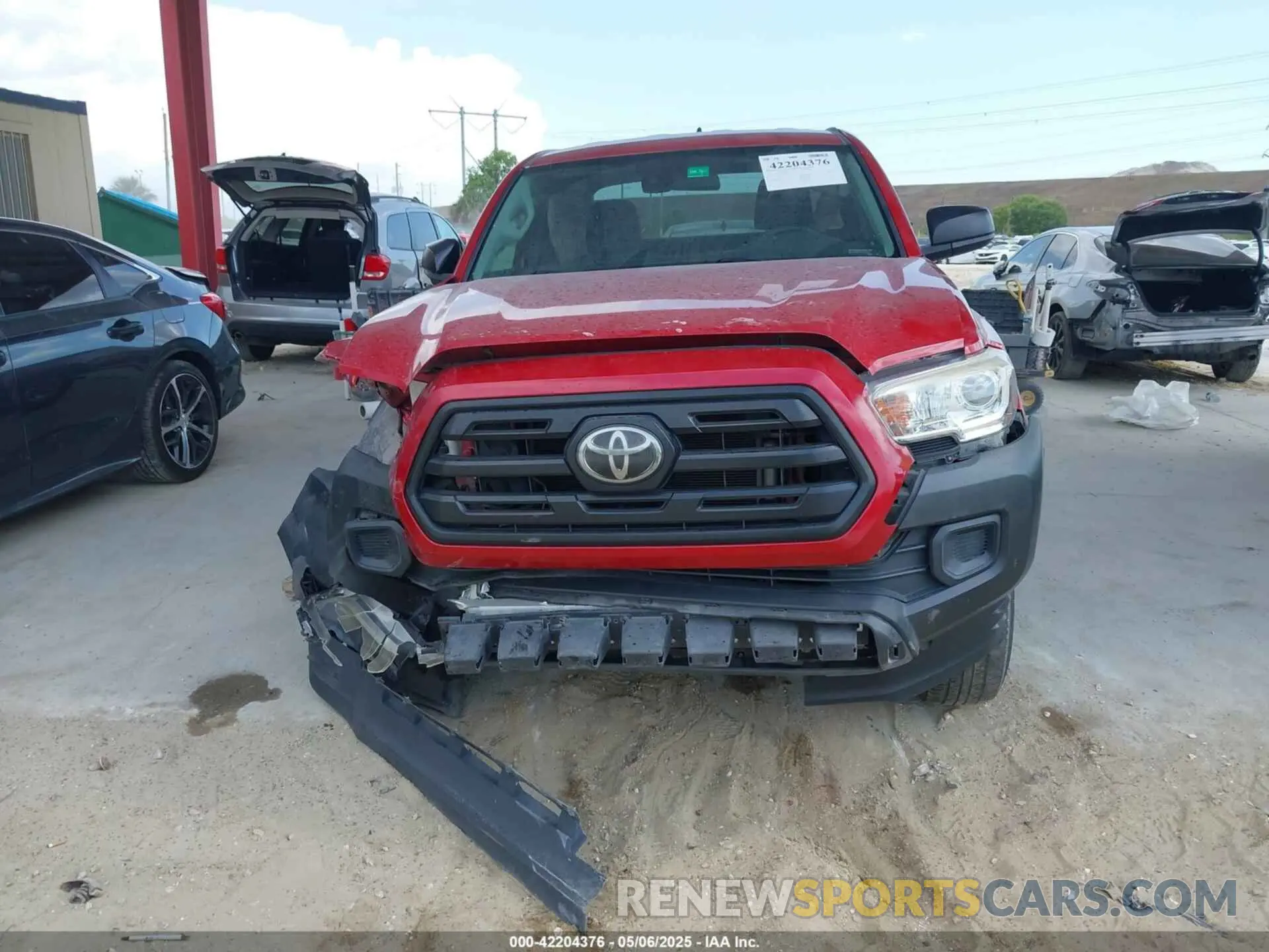 12 Photograph of a damaged car 5TFRX5GN2KX146427 TOYOTA TACOMA 2019
