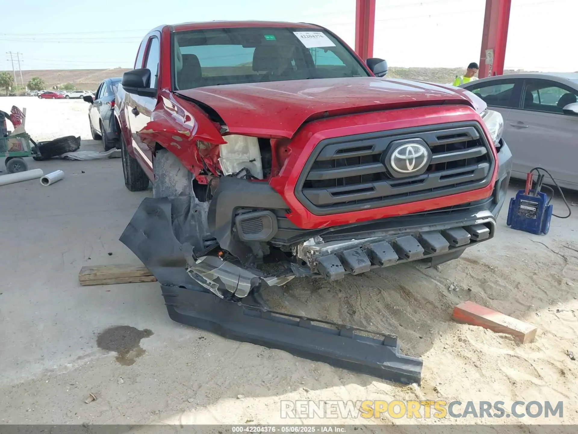 6 Photograph of a damaged car 5TFRX5GN2KX146427 TOYOTA TACOMA 2019