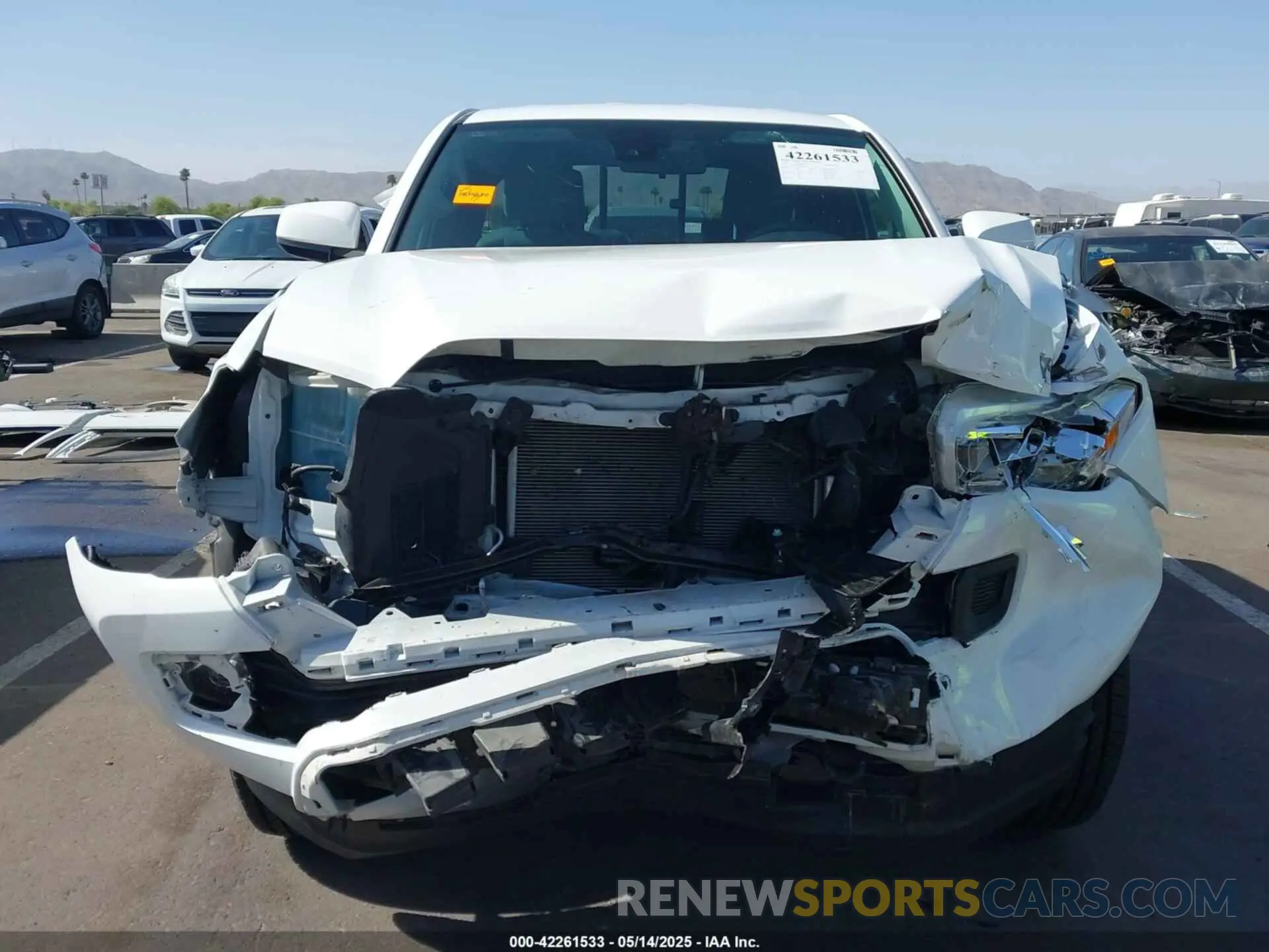 13 Photograph of a damaged car 5TFRX5GN3KX139213 TOYOTA TACOMA 2019