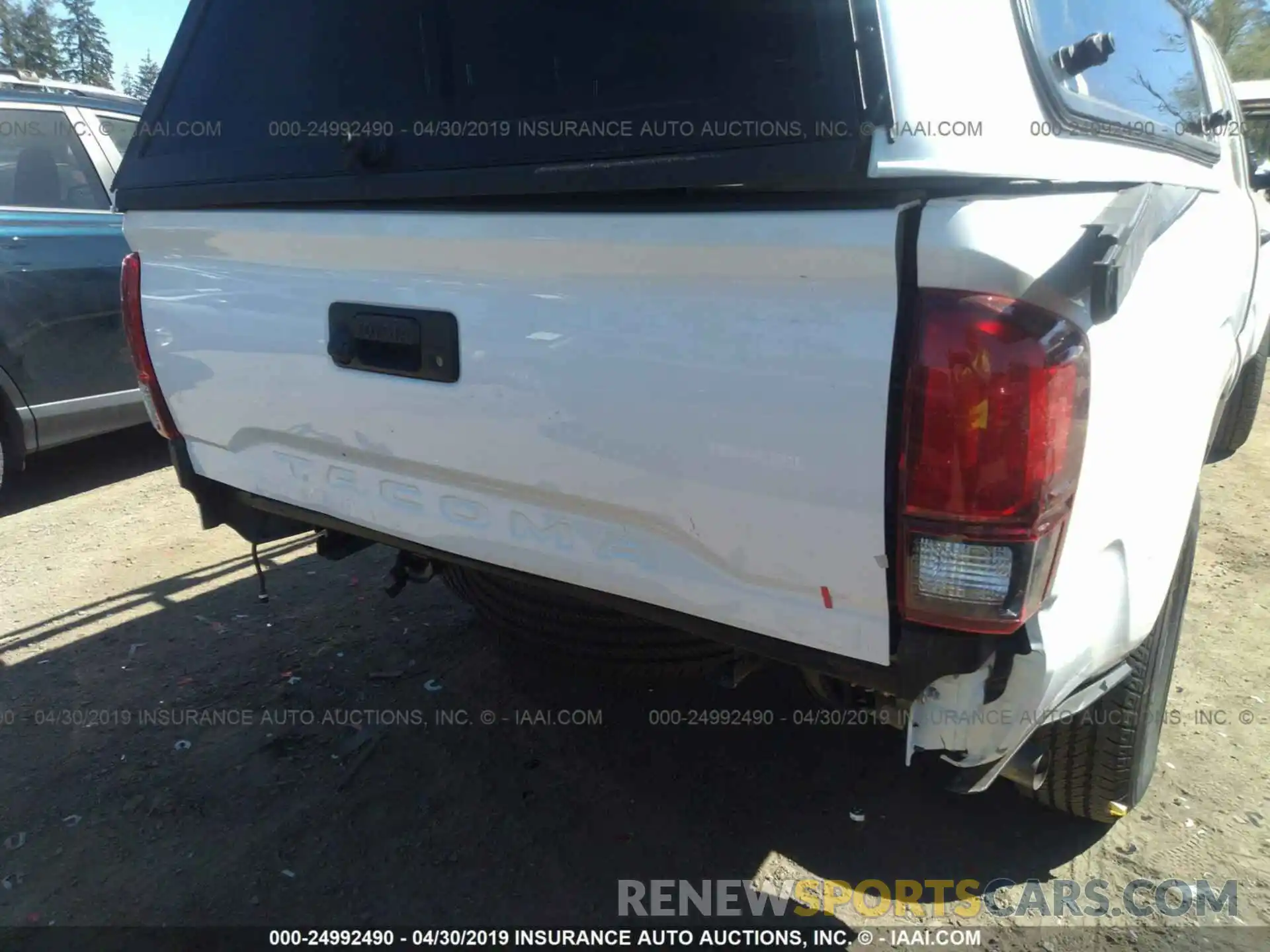 6 Photograph of a damaged car 5TFRX5GN3KX145206 TOYOTA TACOMA 2019