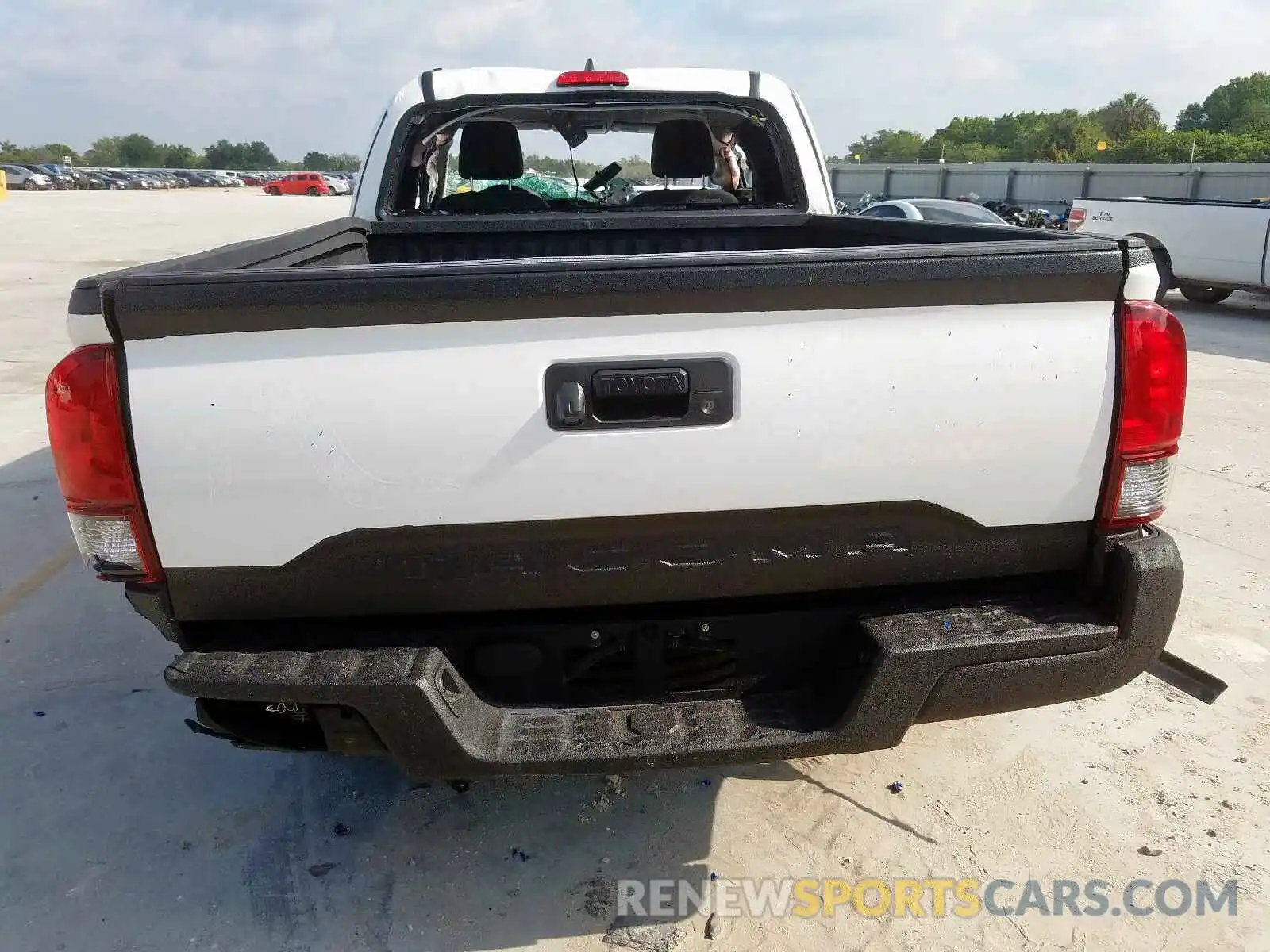 6 Photograph of a damaged car 5TFRX5GN3KX154133 TOYOTA TACOMA 2019