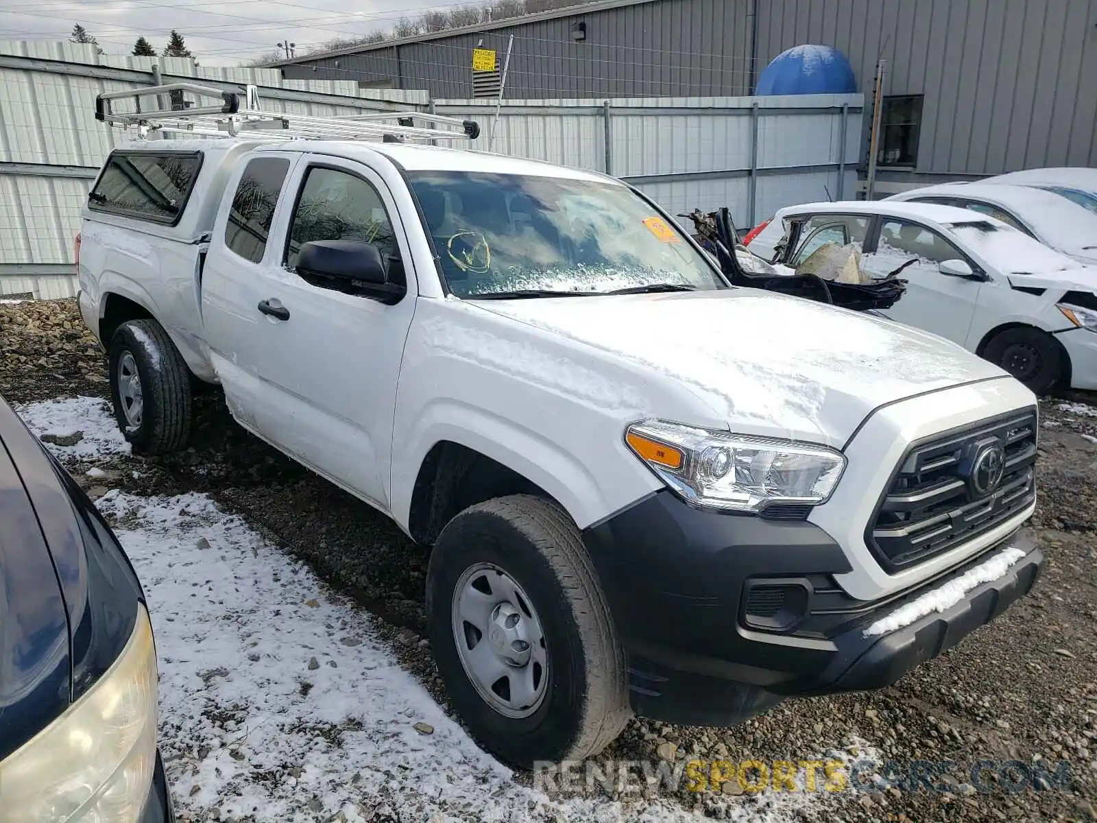 1 Photograph of a damaged car 5TFRX5GN3KX156397 TOYOTA TACOMA 2019