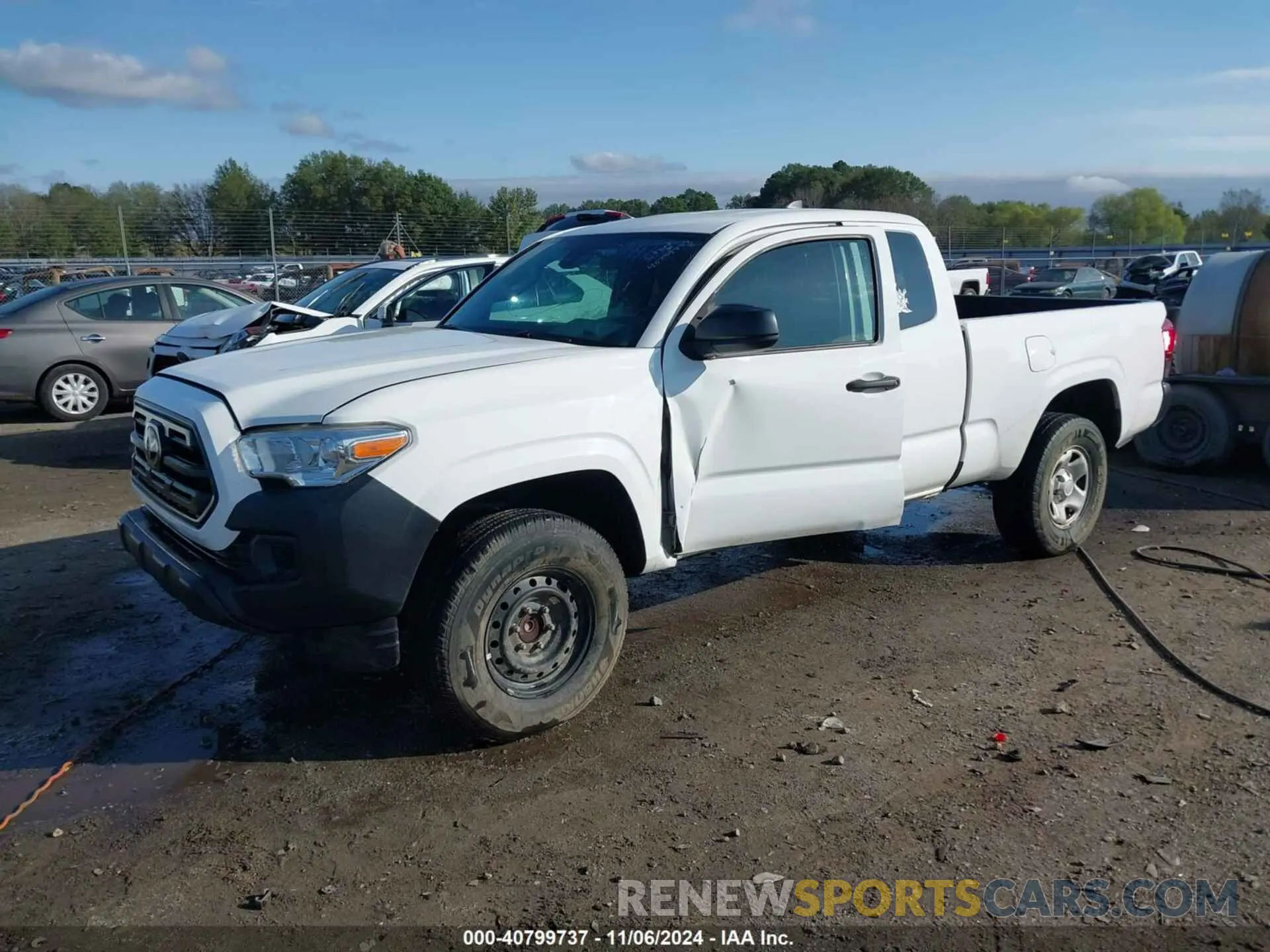 2 Photograph of a damaged car 5TFRX5GN4KX135297 TOYOTA TACOMA 2019