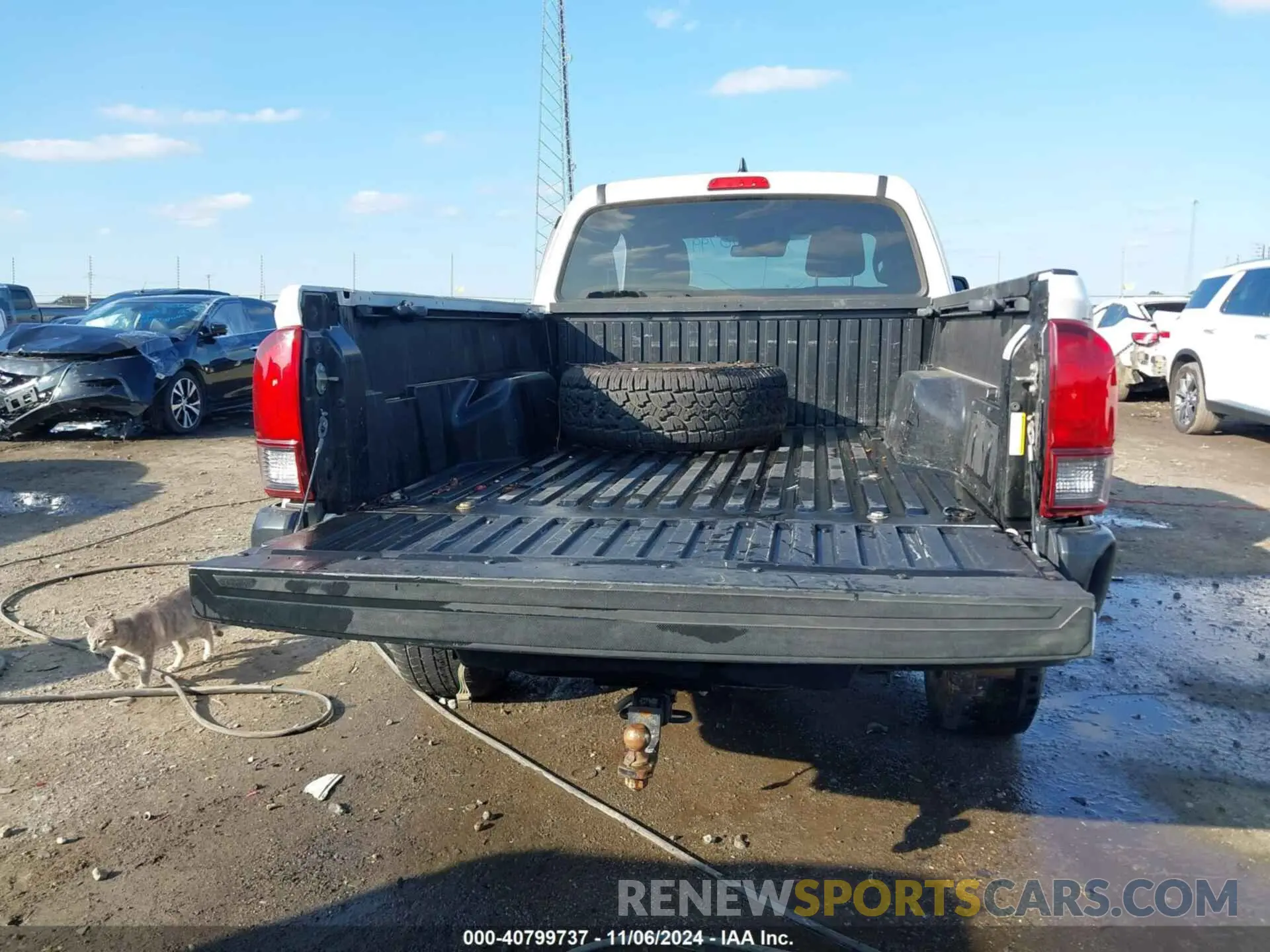 8 Photograph of a damaged car 5TFRX5GN4KX135297 TOYOTA TACOMA 2019