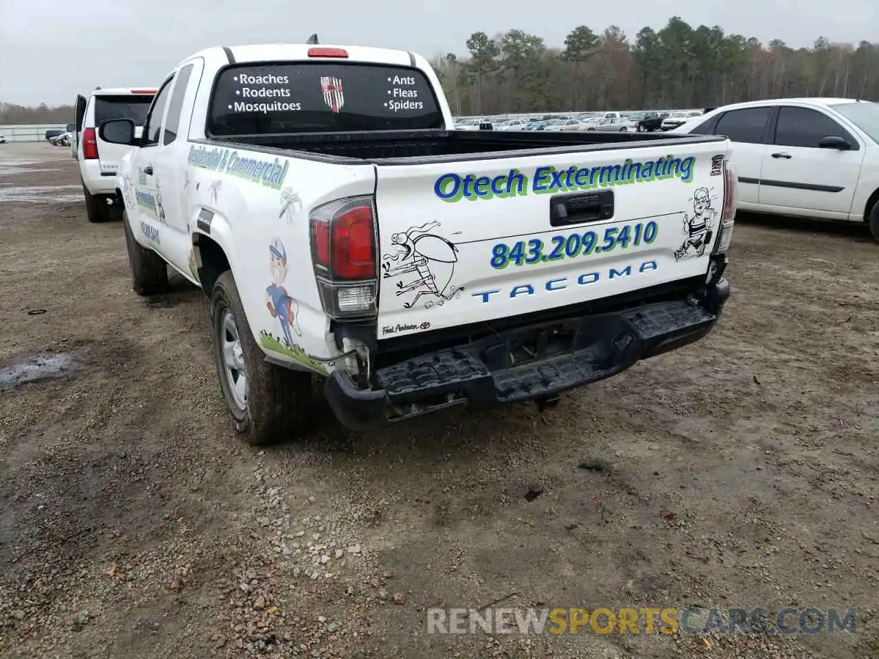 9 Photograph of a damaged car 5TFRX5GN5KX139715 TOYOTA TACOMA 2019