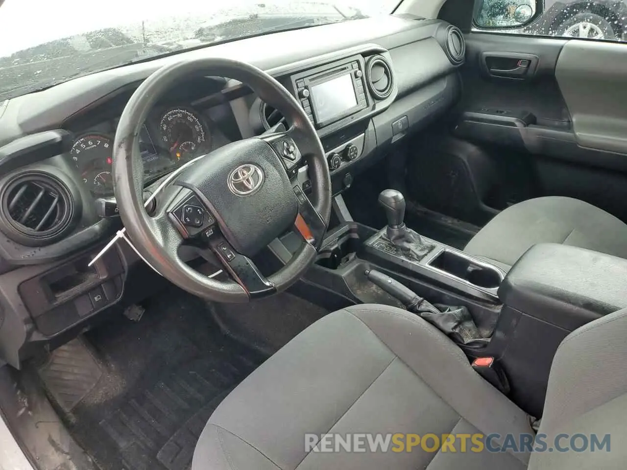 8 Photograph of a damaged car 5TFRX5GN5KX146468 TOYOTA TACOMA 2019