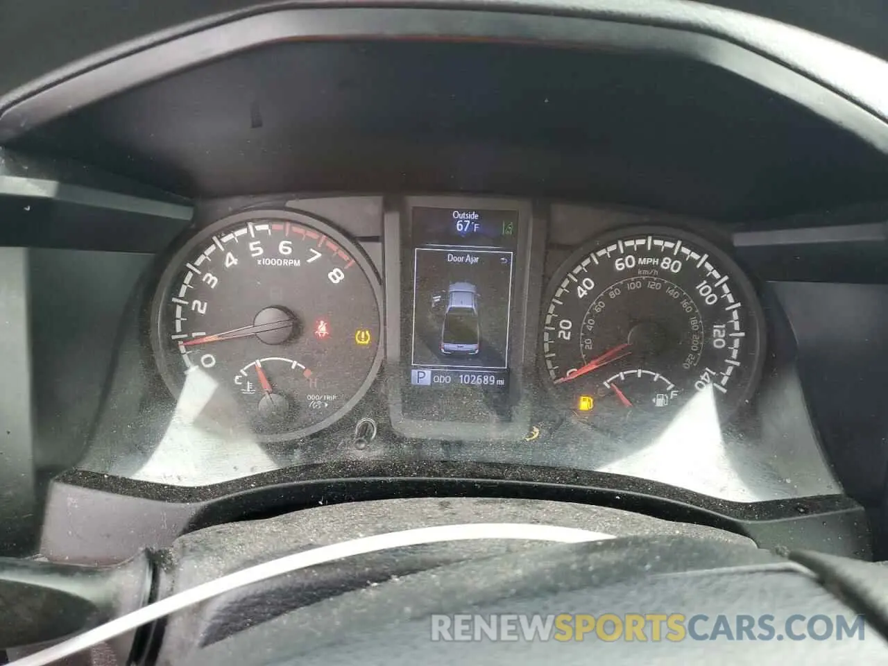 9 Photograph of a damaged car 5TFRX5GN5KX146468 TOYOTA TACOMA 2019