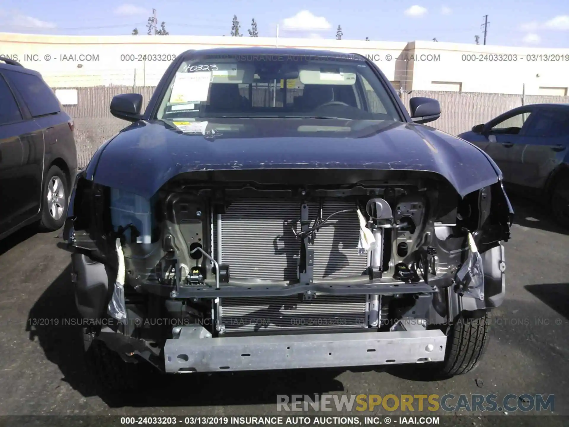 6 Photograph of a damaged car 5TFRX5GN7KX135777 TOYOTA TACOMA 2019