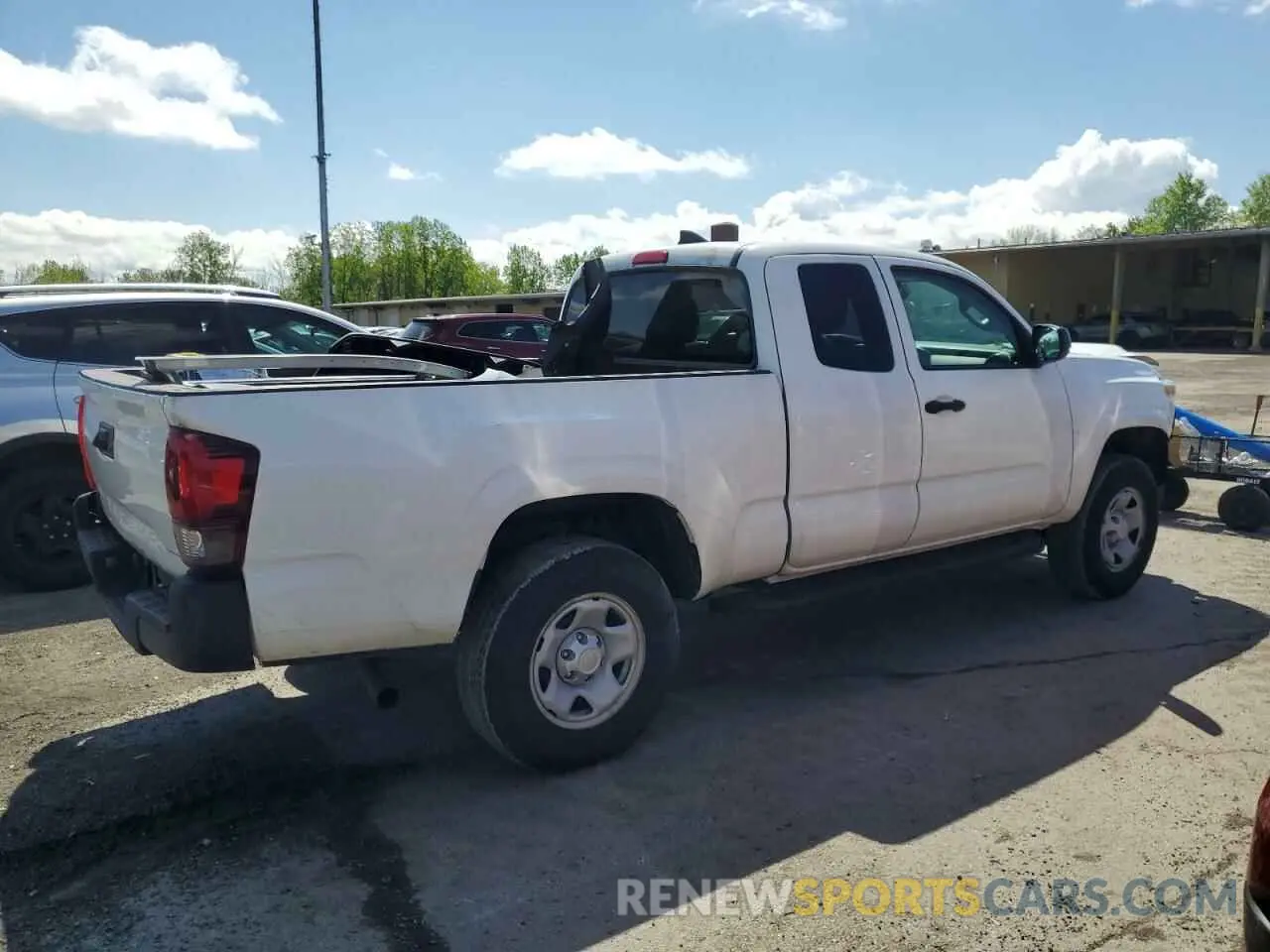 3 Photograph of a damaged car 5TFRX5GN7KX139294 TOYOTA TACOMA 2019