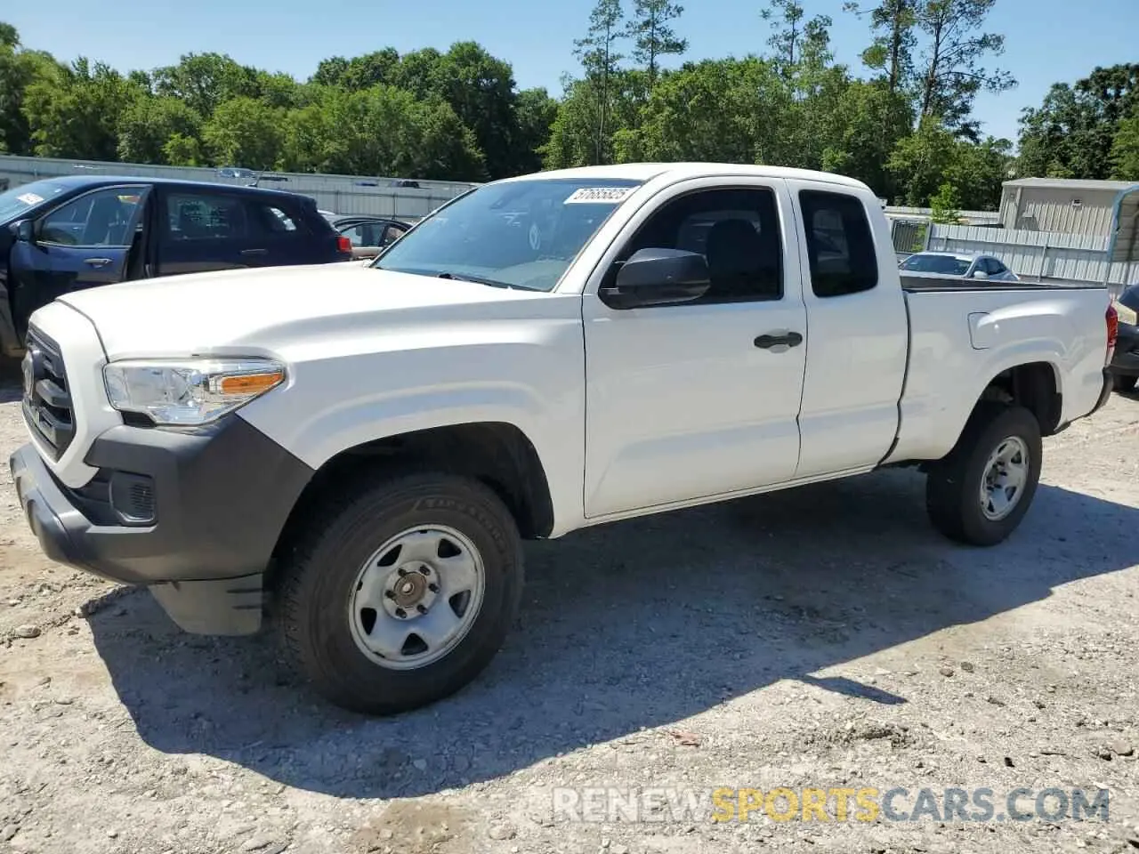 1 Photograph of a damaged car 5TFRX5GN7KX147525 TOYOTA TACOMA 2019