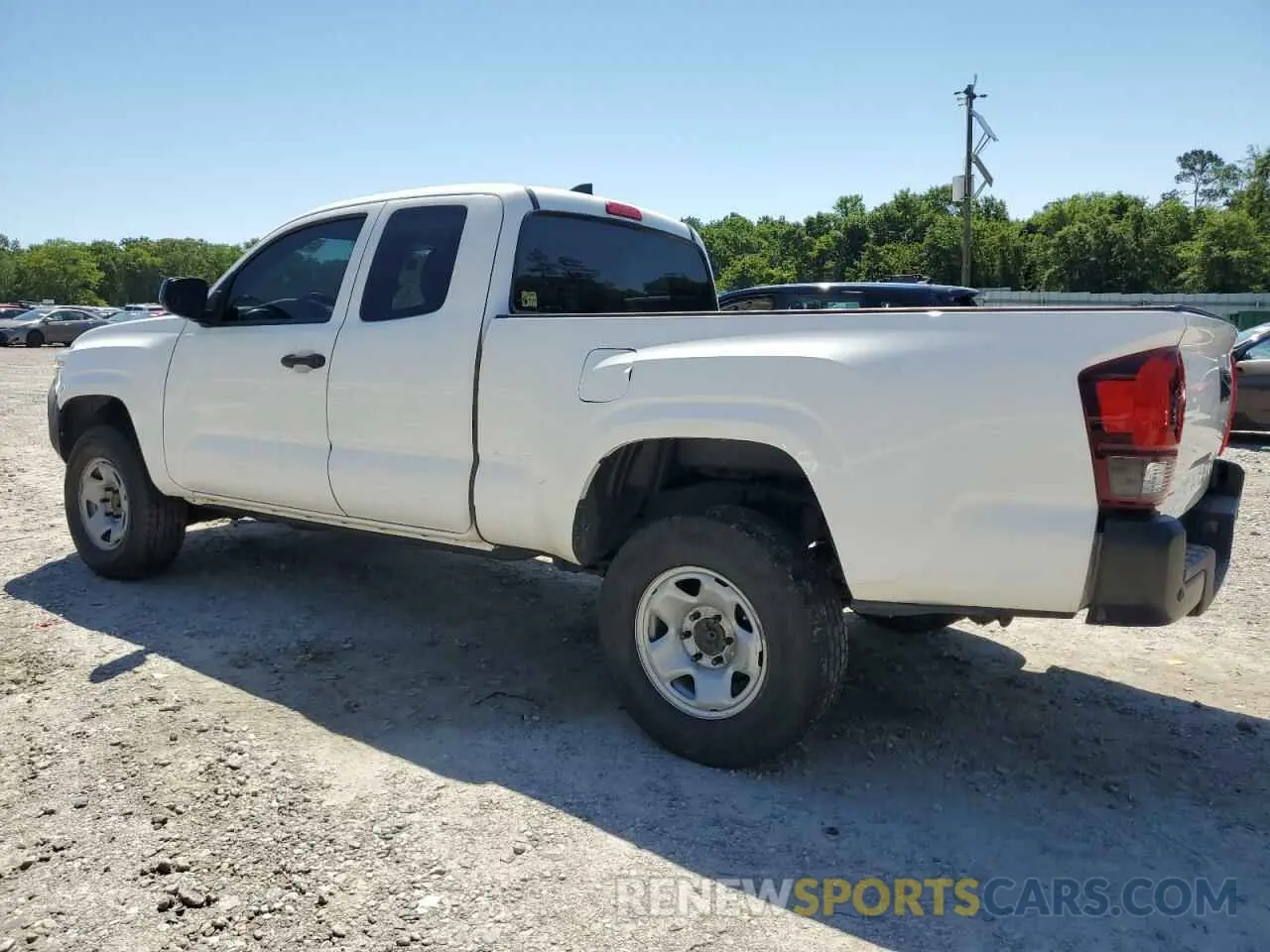 2 Photograph of a damaged car 5TFRX5GN7KX147525 TOYOTA TACOMA 2019
