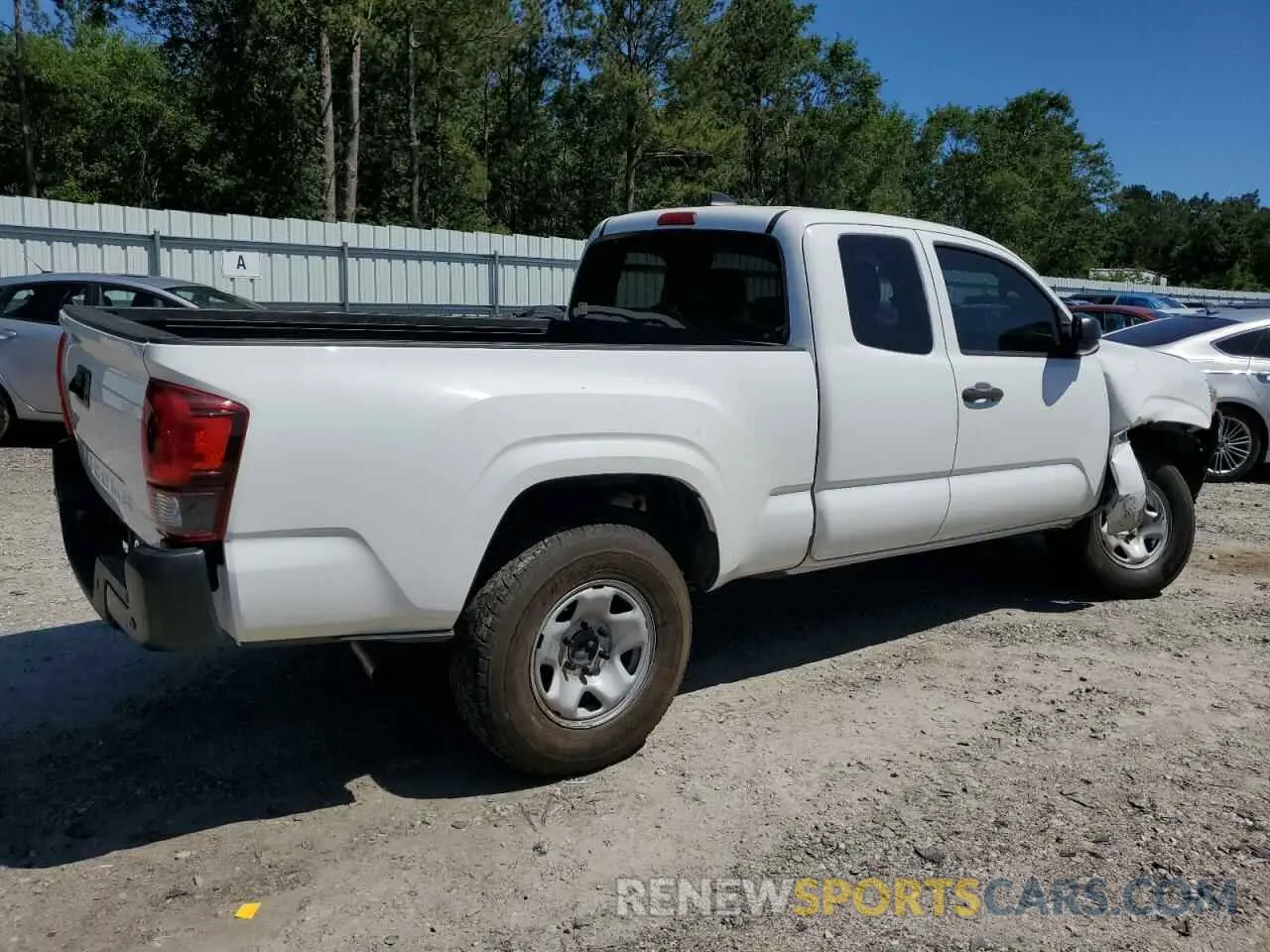 3 Photograph of a damaged car 5TFRX5GN7KX147525 TOYOTA TACOMA 2019