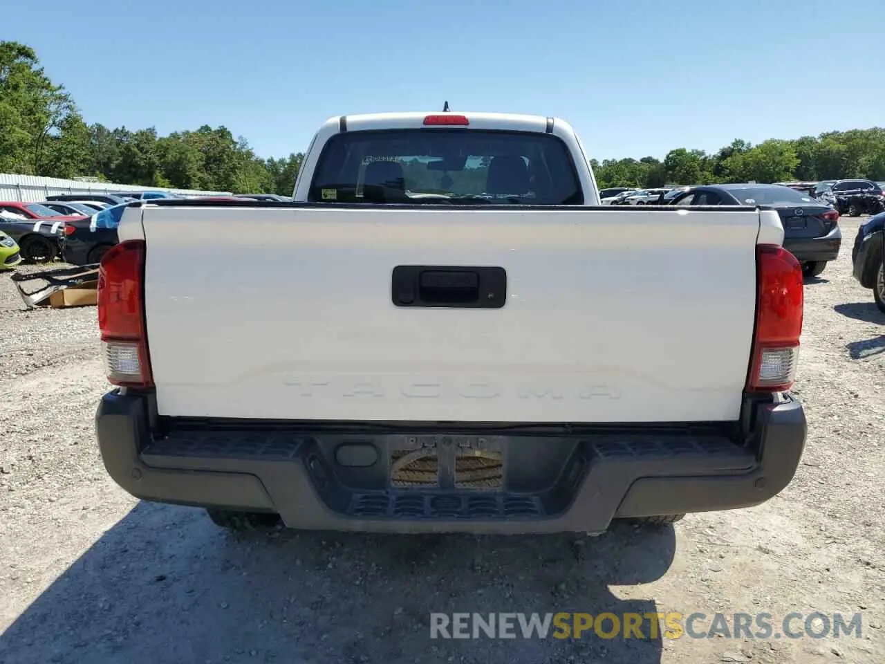 6 Photograph of a damaged car 5TFRX5GN7KX147525 TOYOTA TACOMA 2019
