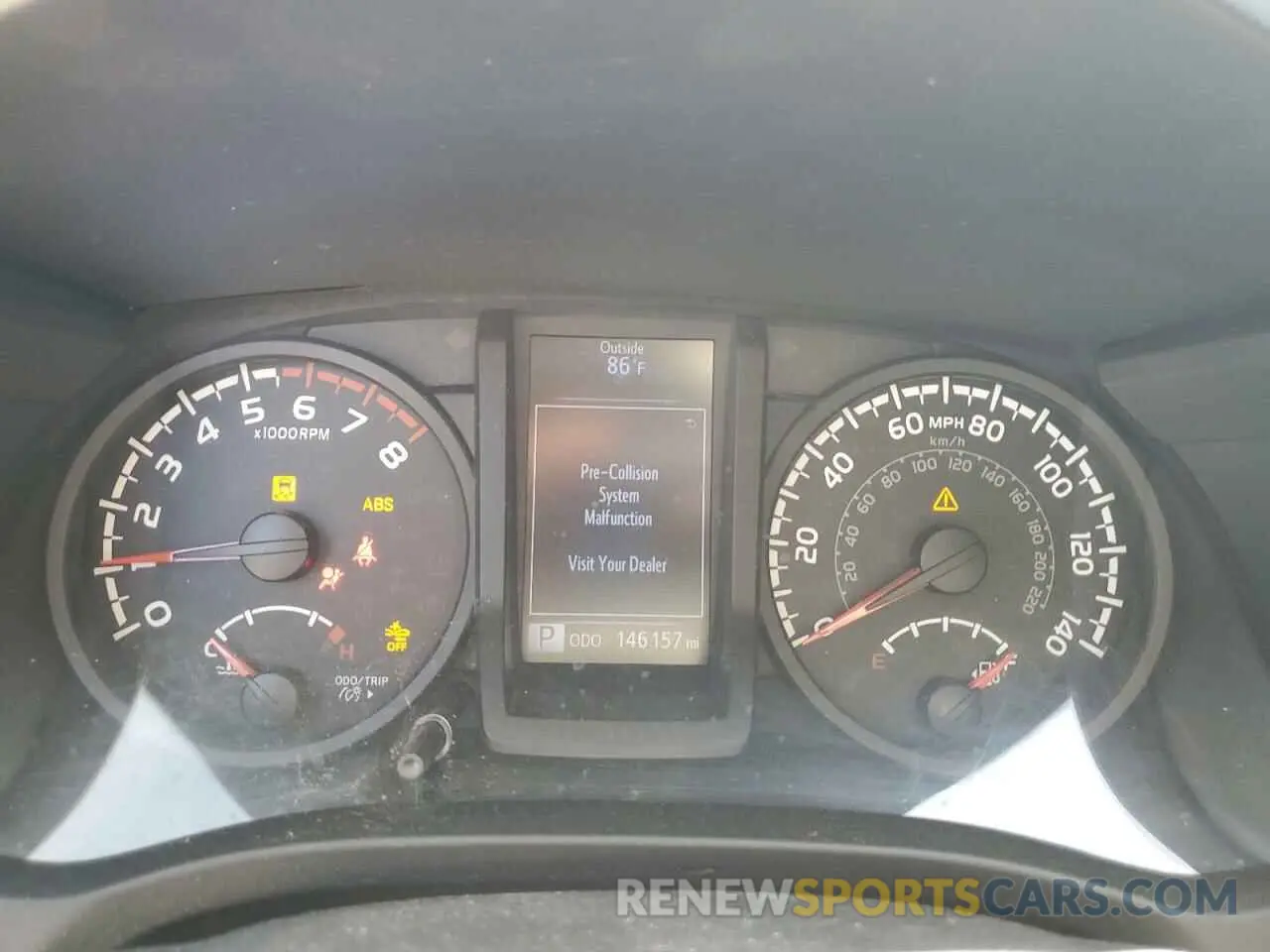 9 Photograph of a damaged car 5TFRX5GN7KX147525 TOYOTA TACOMA 2019