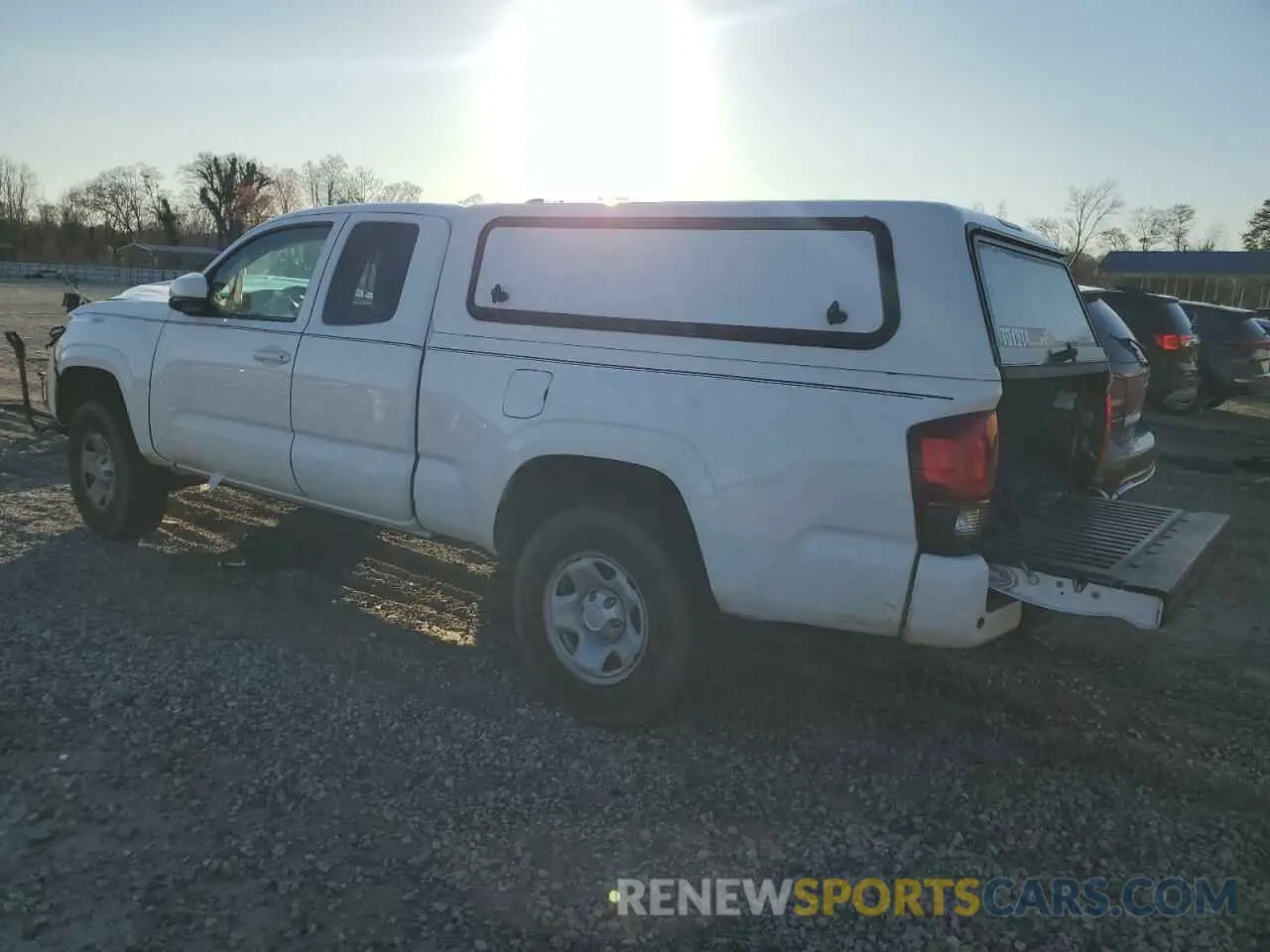 2 Photograph of a damaged car 5TFRX5GN7KX157553 TOYOTA TACOMA 2019