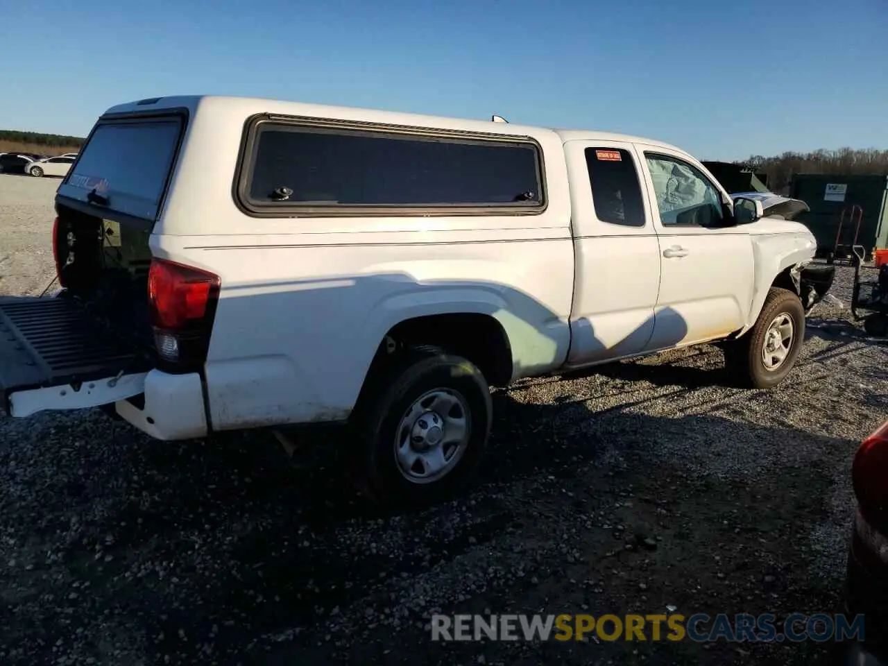3 Photograph of a damaged car 5TFRX5GN7KX157553 TOYOTA TACOMA 2019