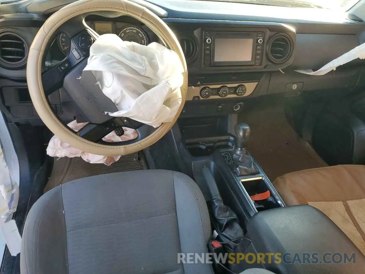 8 Photograph of a damaged car 5TFRX5GN7KX157553 TOYOTA TACOMA 2019