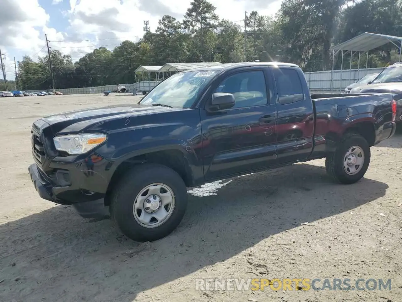1 Photograph of a damaged car 5TFRX5GN9KX138843 TOYOTA TACOMA 2019