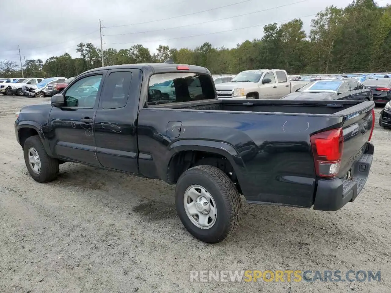 2 Photograph of a damaged car 5TFRX5GN9KX138843 TOYOTA TACOMA 2019