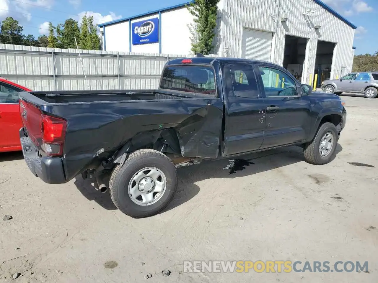 3 Photograph of a damaged car 5TFRX5GN9KX138843 TOYOTA TACOMA 2019