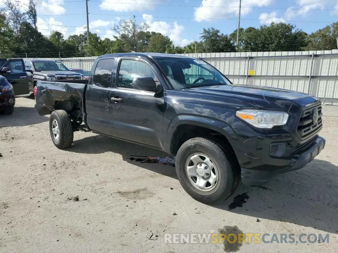 4 Photograph of a damaged car 5TFRX5GN9KX138843 TOYOTA TACOMA 2019