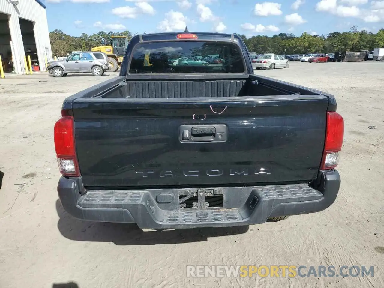 6 Photograph of a damaged car 5TFRX5GN9KX138843 TOYOTA TACOMA 2019