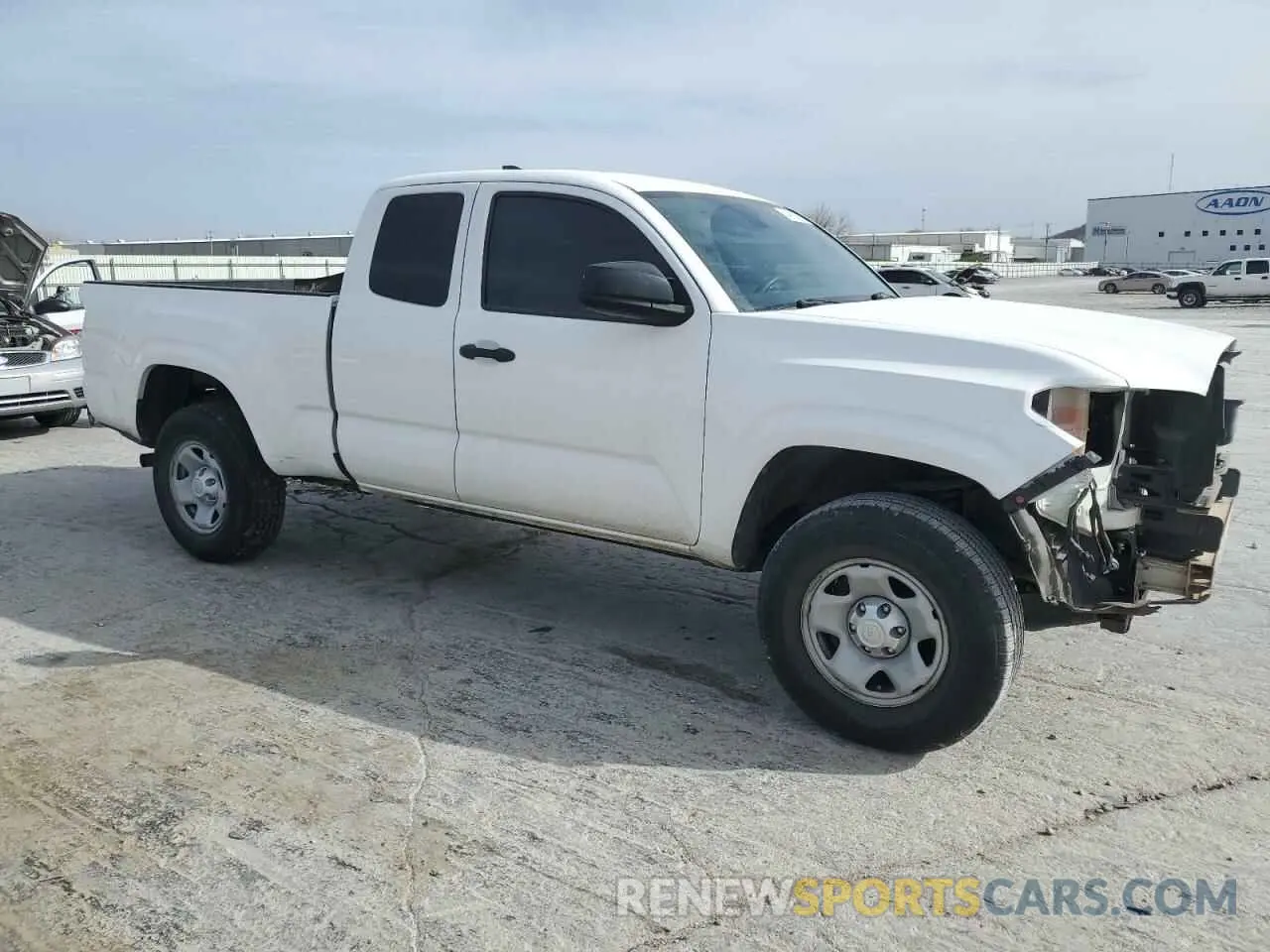 4 Photograph of a damaged car 5TFRX5GN9KX147378 TOYOTA TACOMA 2019