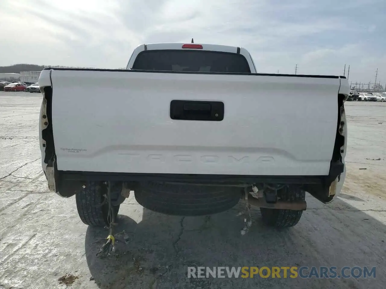 6 Photograph of a damaged car 5TFRX5GN9KX147378 TOYOTA TACOMA 2019