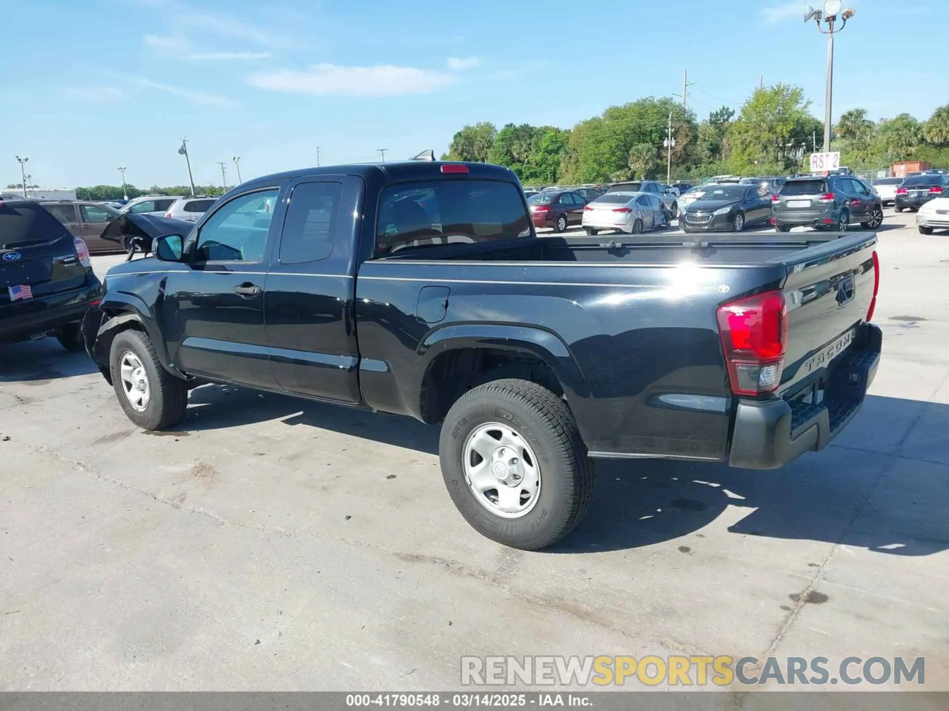 3 Photograph of a damaged car 5TFRX5GN9KX151043 TOYOTA TACOMA 2019