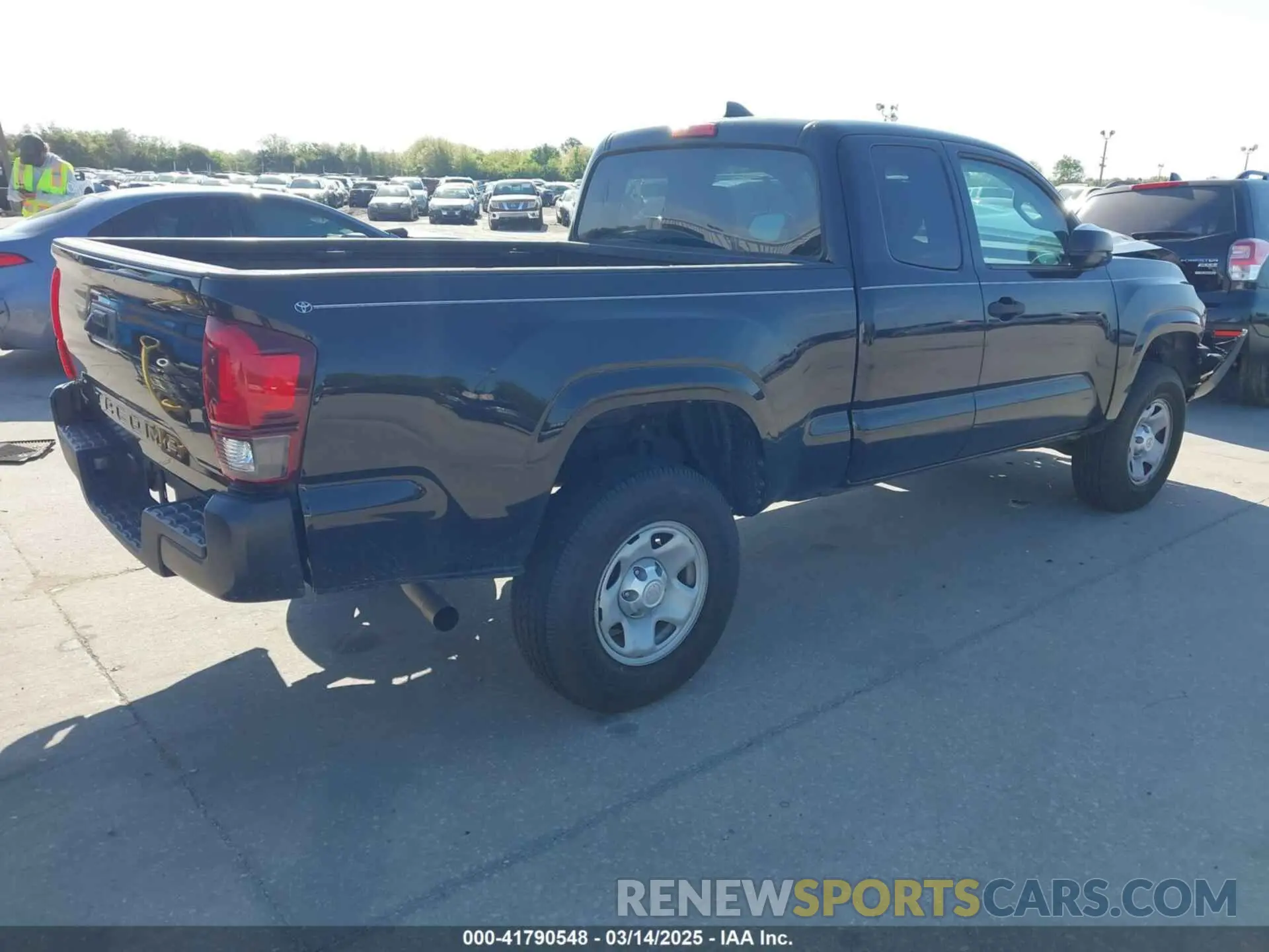 4 Photograph of a damaged car 5TFRX5GN9KX151043 TOYOTA TACOMA 2019