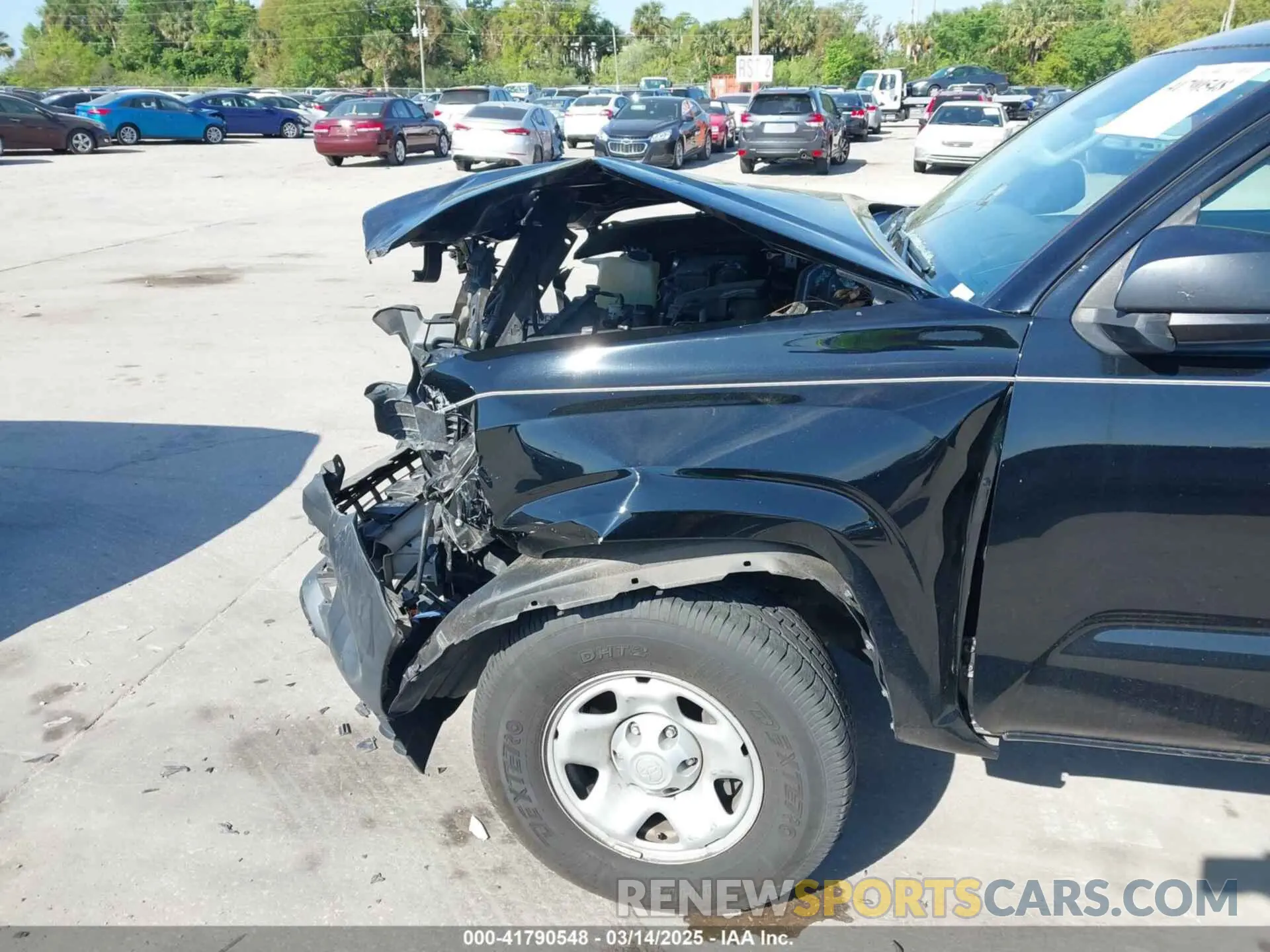 6 Photograph of a damaged car 5TFRX5GN9KX151043 TOYOTA TACOMA 2019