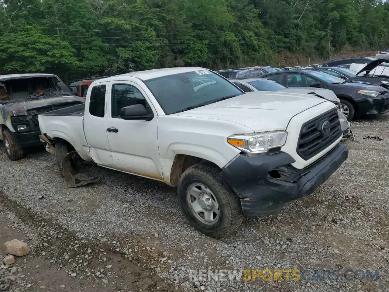 4 Photograph of a damaged car 5TFRX5GN9KX155061 TOYOTA TACOMA 2019
