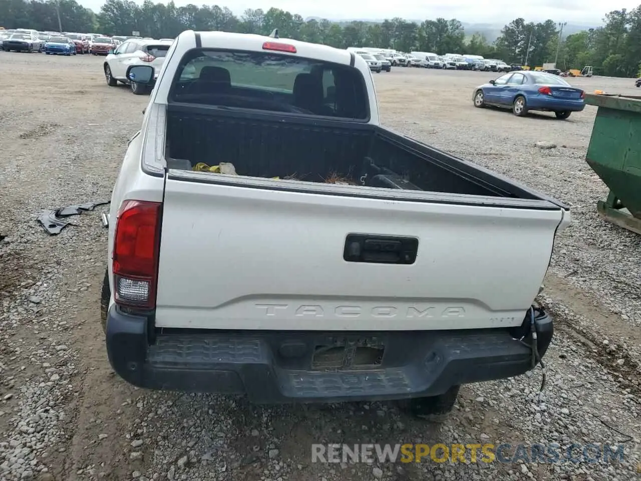 6 Photograph of a damaged car 5TFRX5GN9KX155061 TOYOTA TACOMA 2019