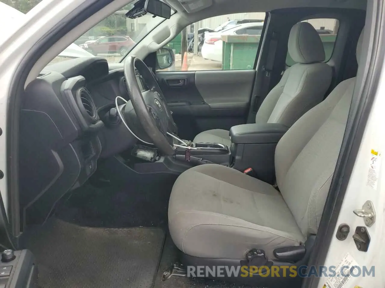 7 Photograph of a damaged car 5TFRX5GN9KX155061 TOYOTA TACOMA 2019