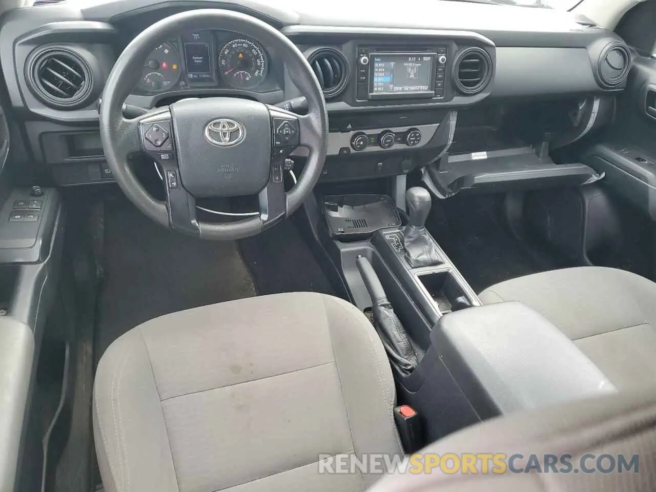 8 Photograph of a damaged car 5TFRX5GN9KX155061 TOYOTA TACOMA 2019