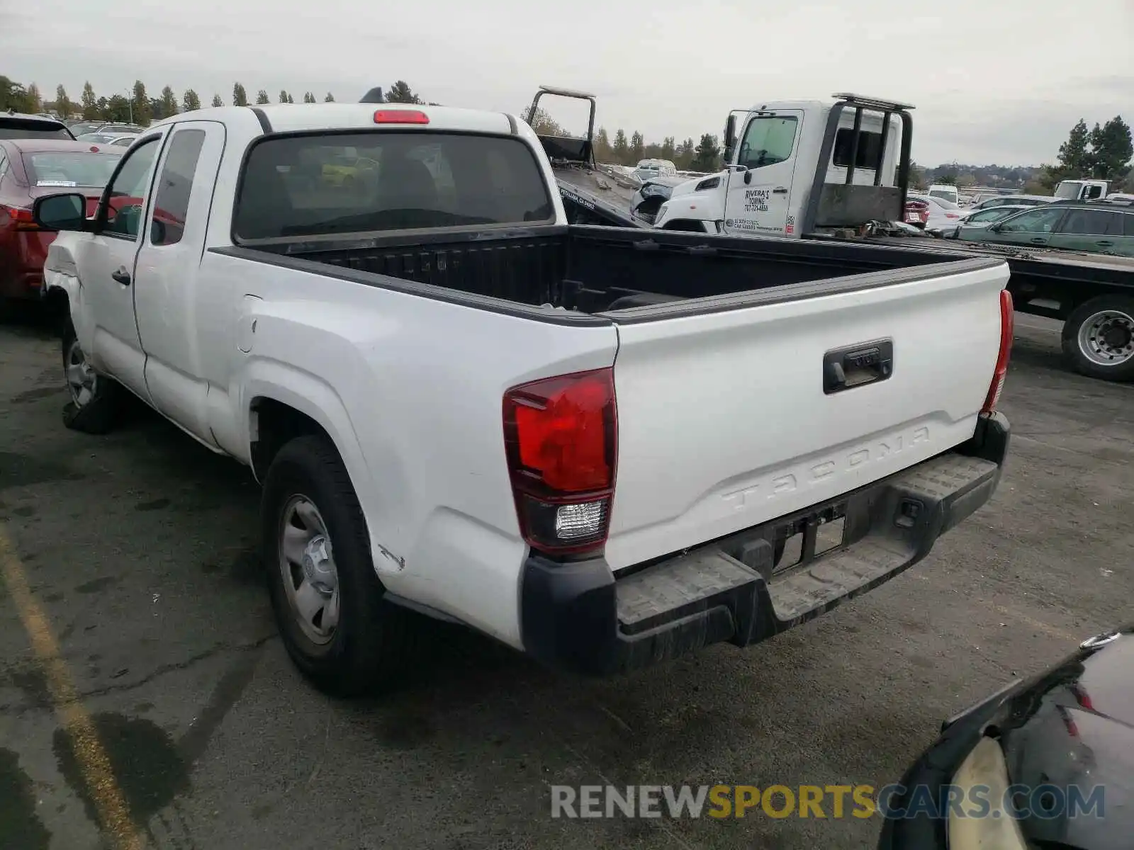 3 Photograph of a damaged car 5TFRX5GN9KX164522 TOYOTA TACOMA 2019