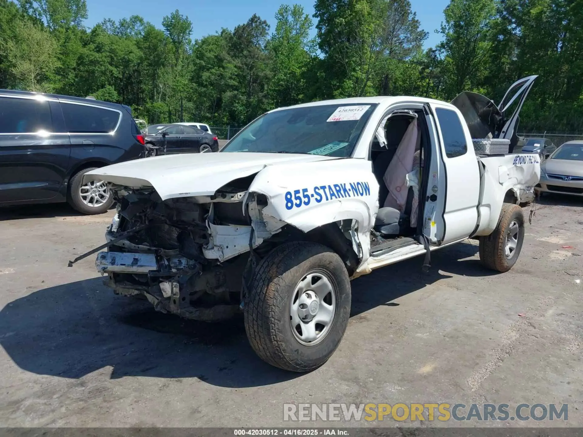 6 Photograph of a damaged car 5TFRX5GNXKX135675 TOYOTA TACOMA 2019