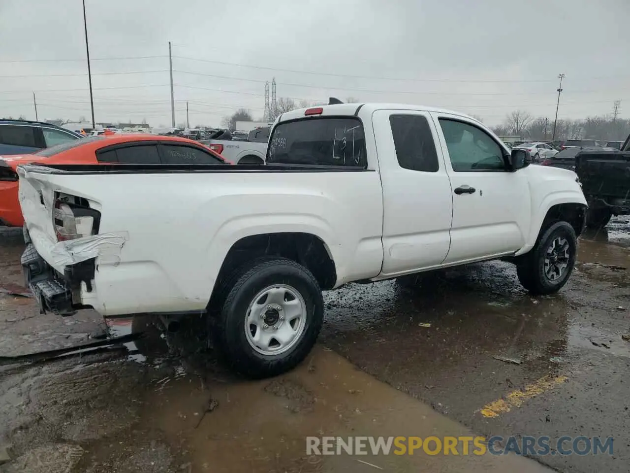 3 Photograph of a damaged car 5TFRX5GNXKX145588 TOYOTA TACOMA 2019