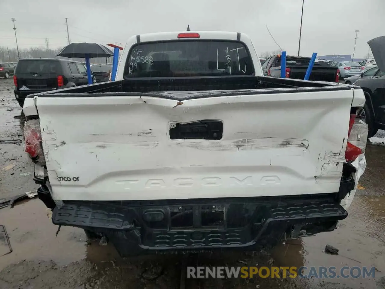 6 Photograph of a damaged car 5TFRX5GNXKX145588 TOYOTA TACOMA 2019