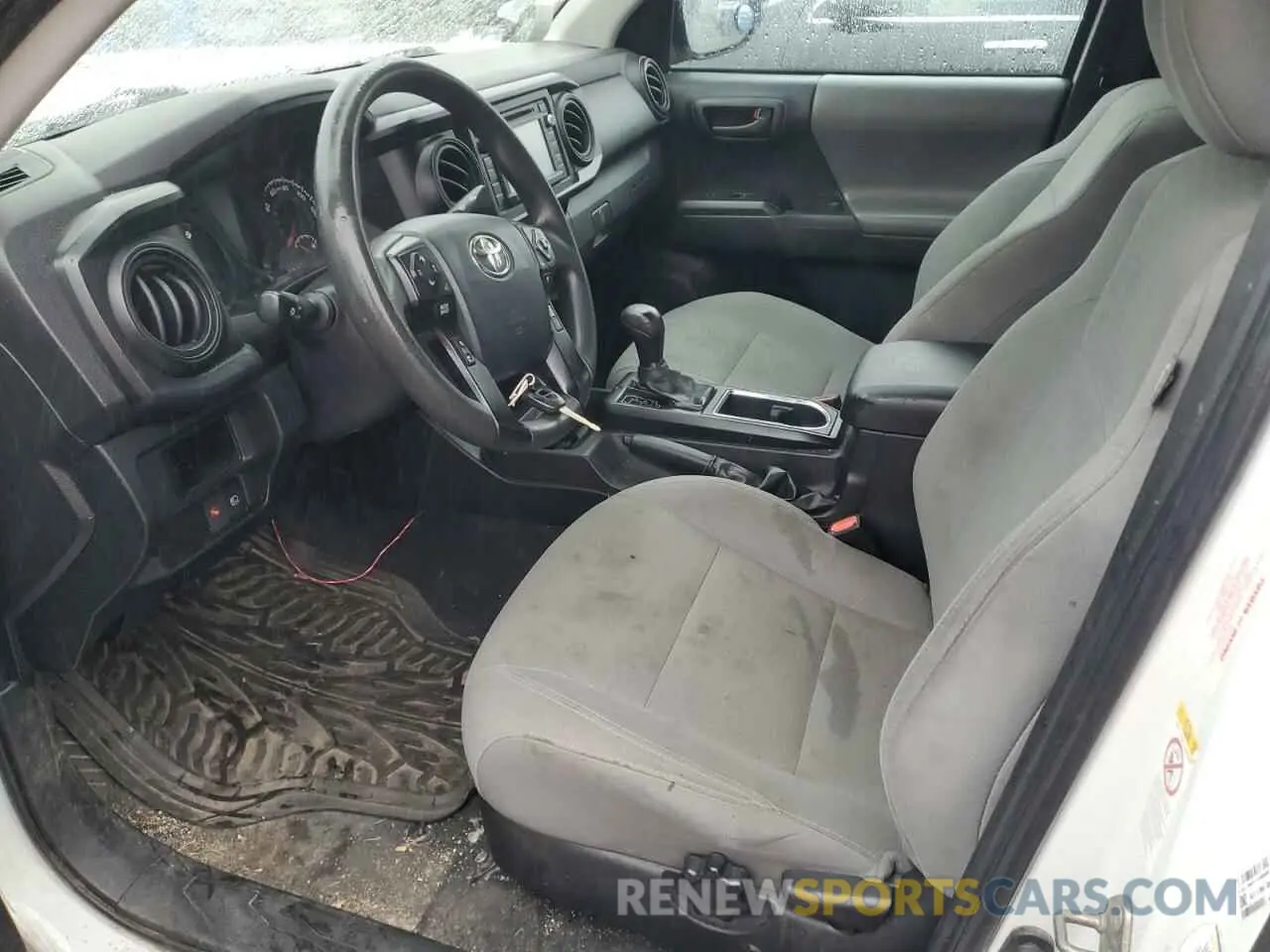 7 Photograph of a damaged car 5TFRX5GNXKX145588 TOYOTA TACOMA 2019