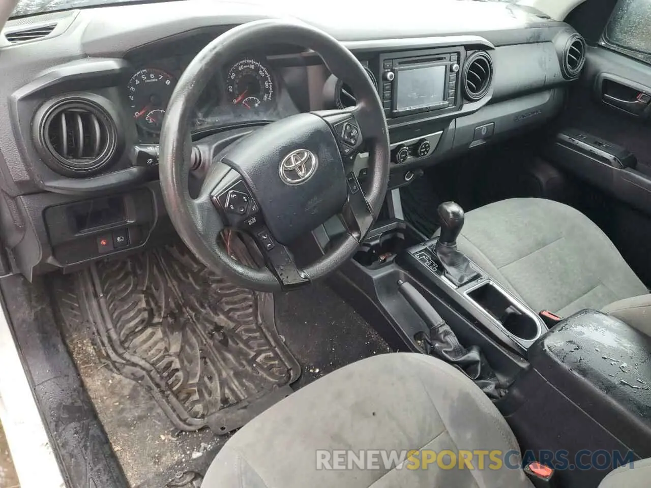 8 Photograph of a damaged car 5TFRX5GNXKX145588 TOYOTA TACOMA 2019