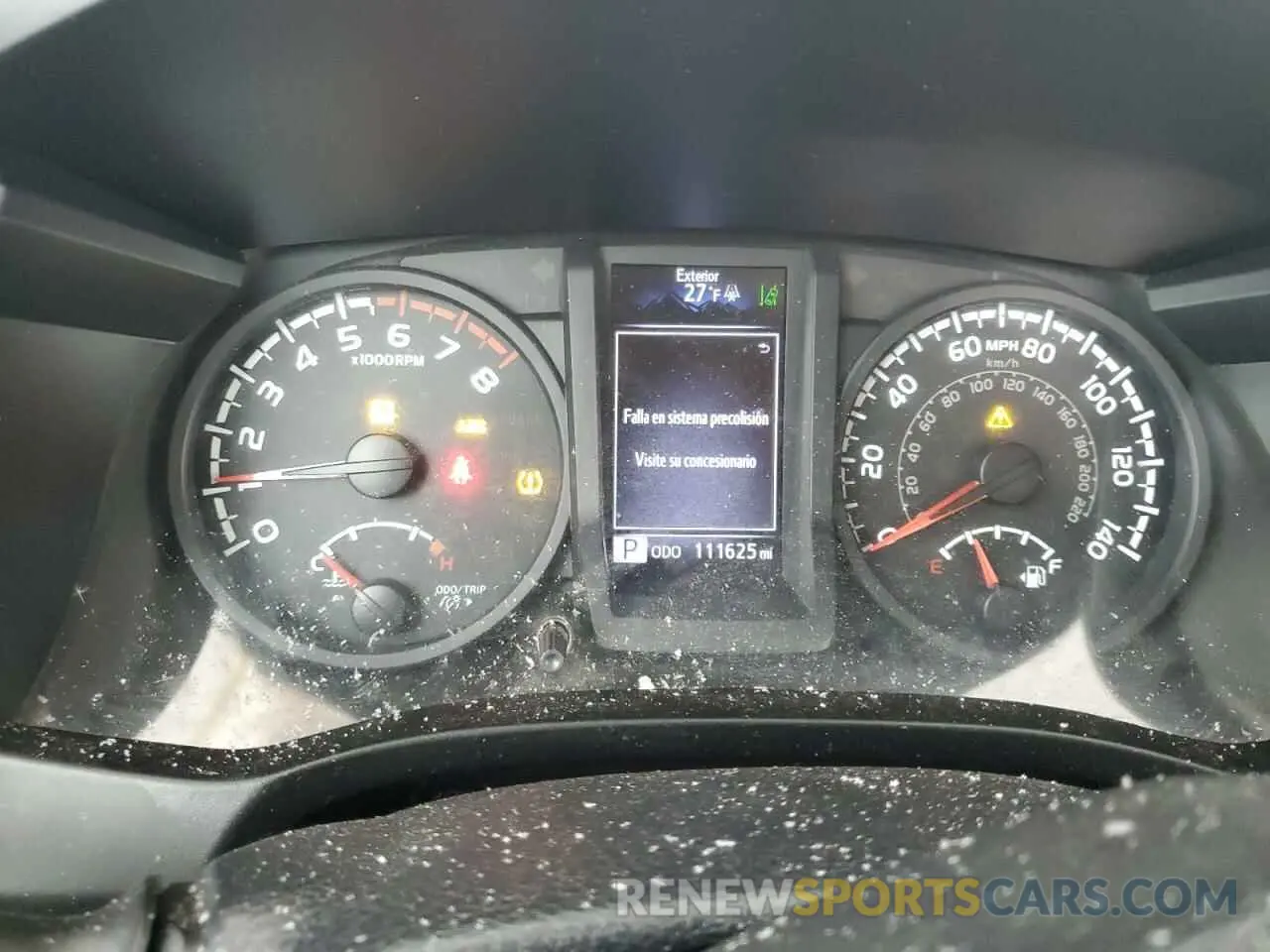 9 Photograph of a damaged car 5TFRX5GNXKX145588 TOYOTA TACOMA 2019