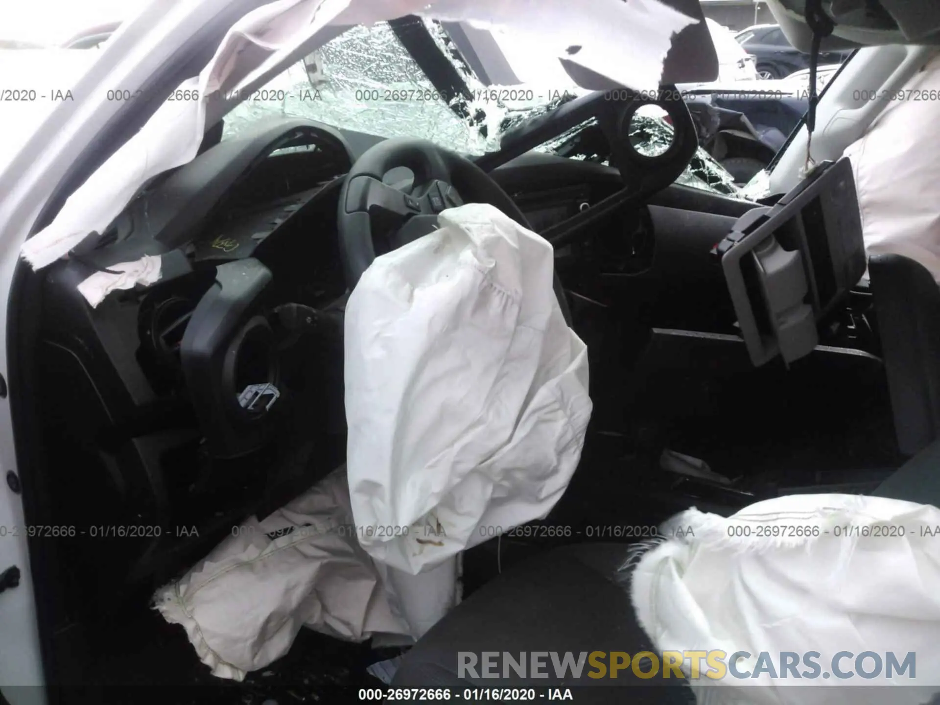 5 Photograph of a damaged car 5TFRX5GNXKX158499 TOYOTA TACOMA 2019